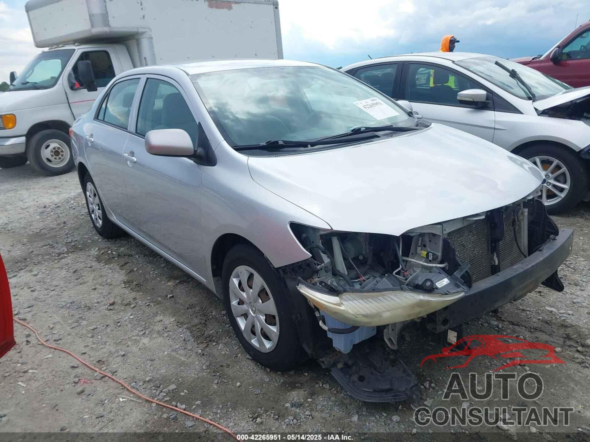 TOYOTA COROLLA 2009 - JTDBL40E699022144