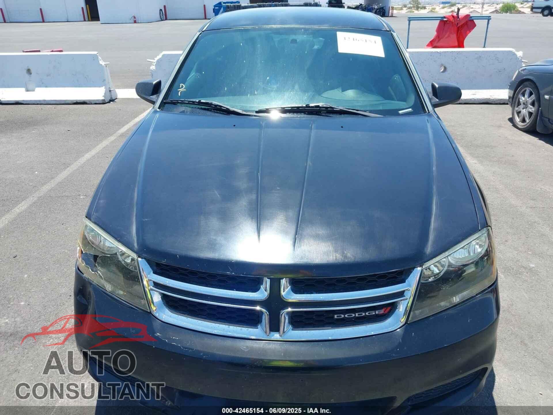 DODGE AVENGER 2013 - 1C3CDZAB4DN512332