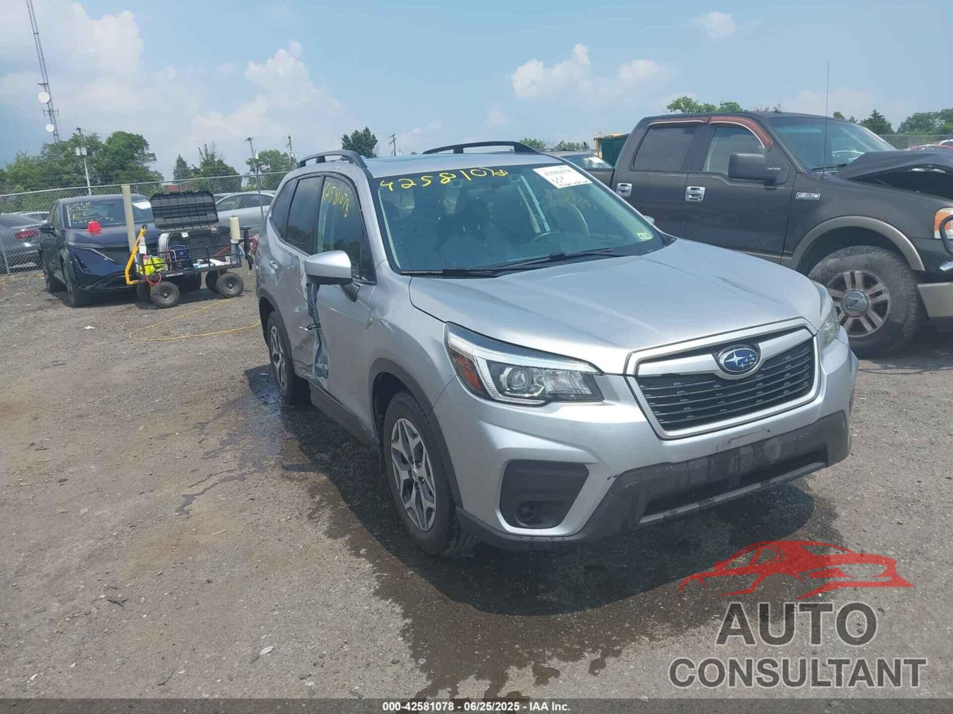 SUBARU FORESTER 2019 - JF2SKAGC9KH454553