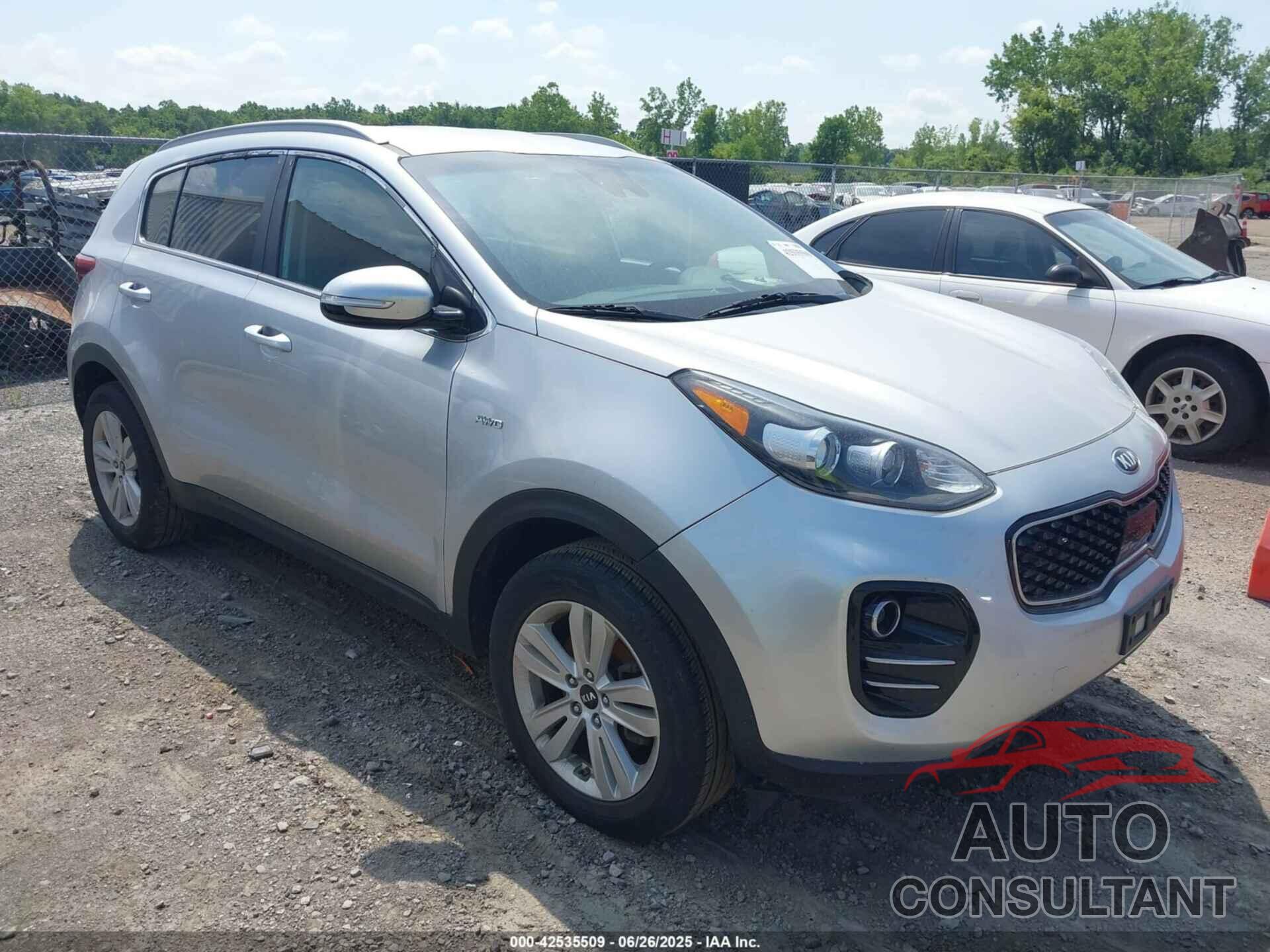 KIA SPORTAGE 2018 - KNDPMCAC1J7446566