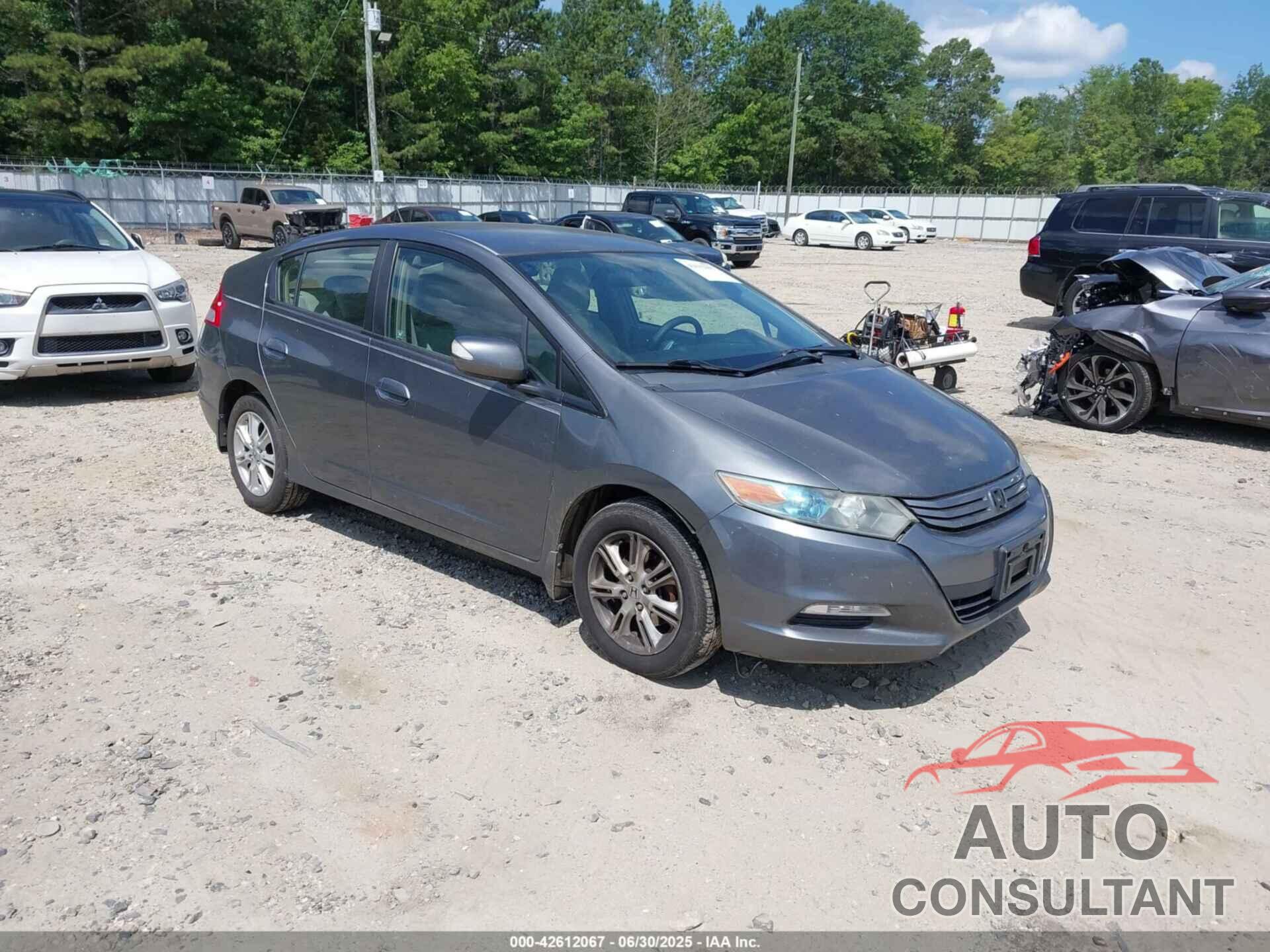 HONDA INSIGHT 2011 - JHMZE2H70BS008854