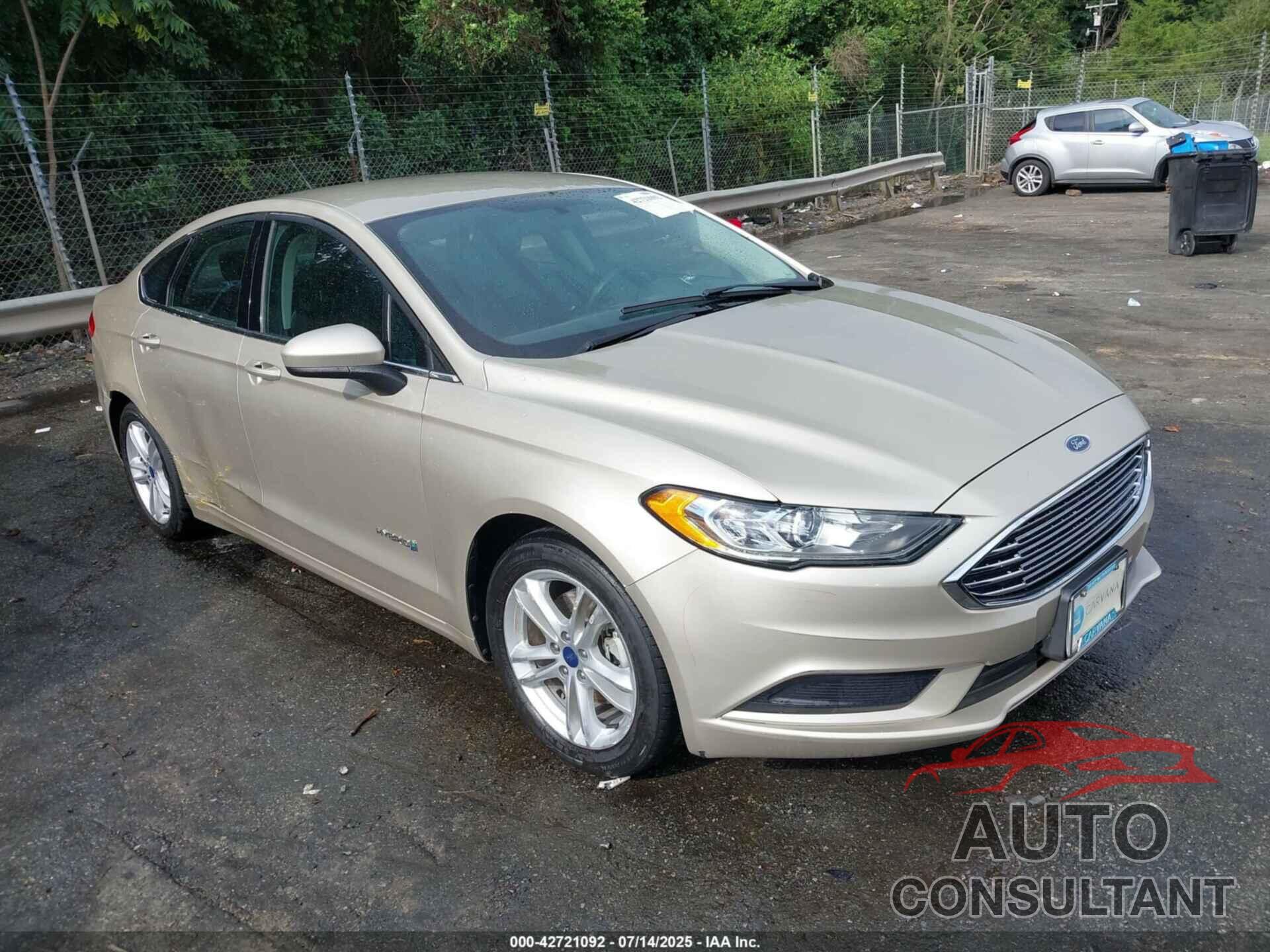 FORD FUSION HYBRID 2018 - 3FA6P0LU8JR206601