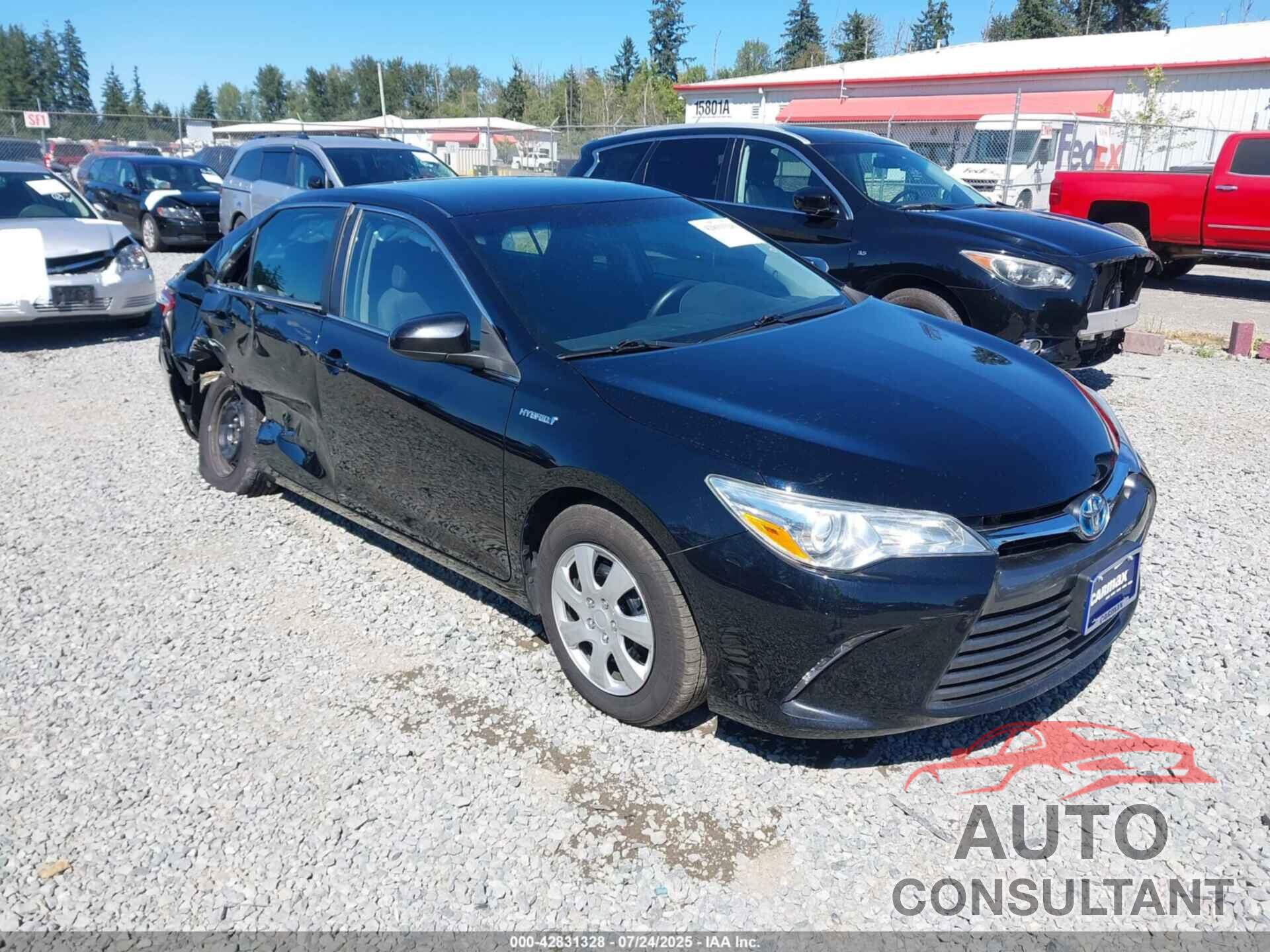 TOYOTA CAMRY HYBRID 2016 - 4T1BD1FK2GU188403