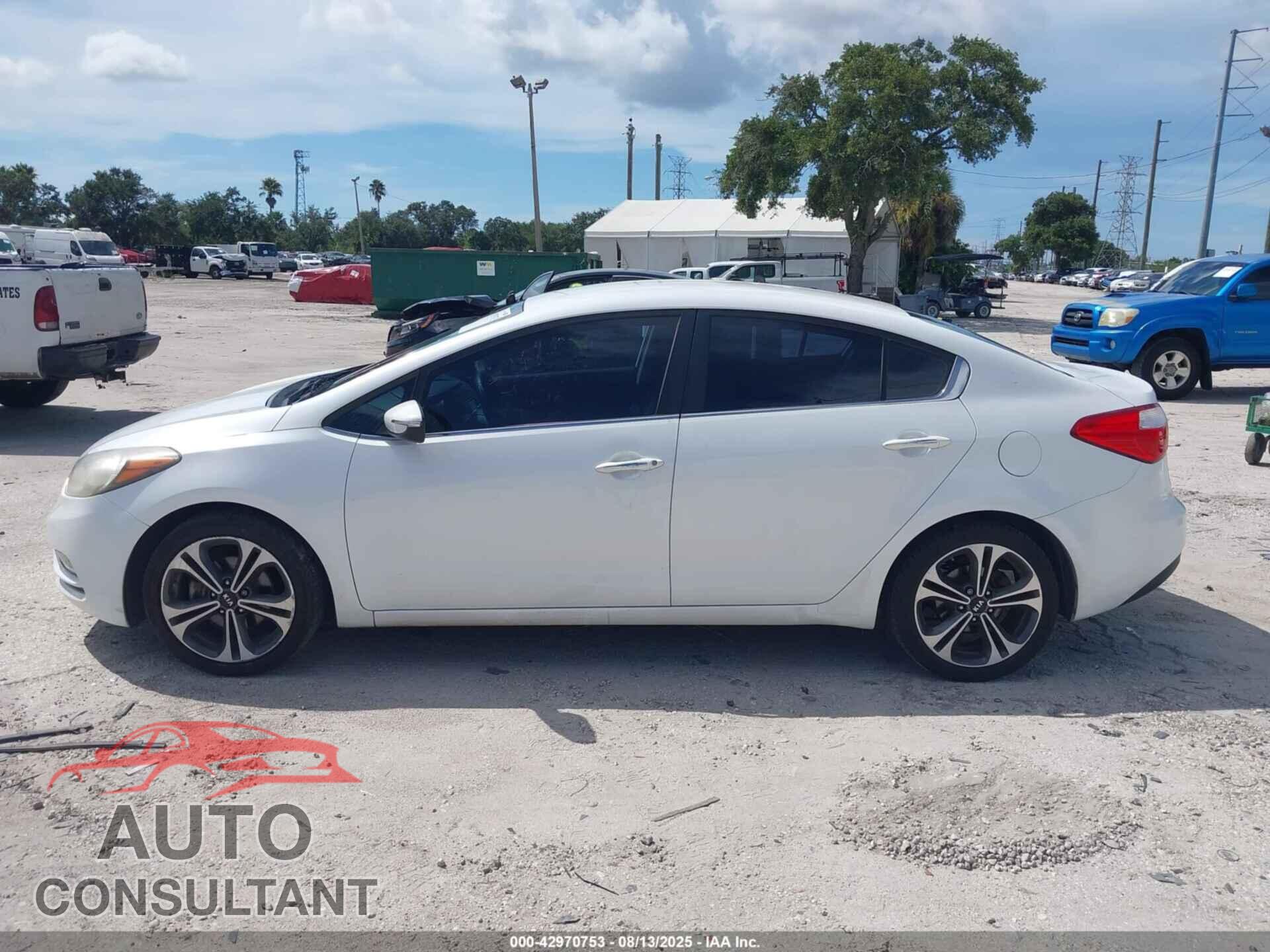 KIA FORTE 2014 - KNAFX4A87E5114764