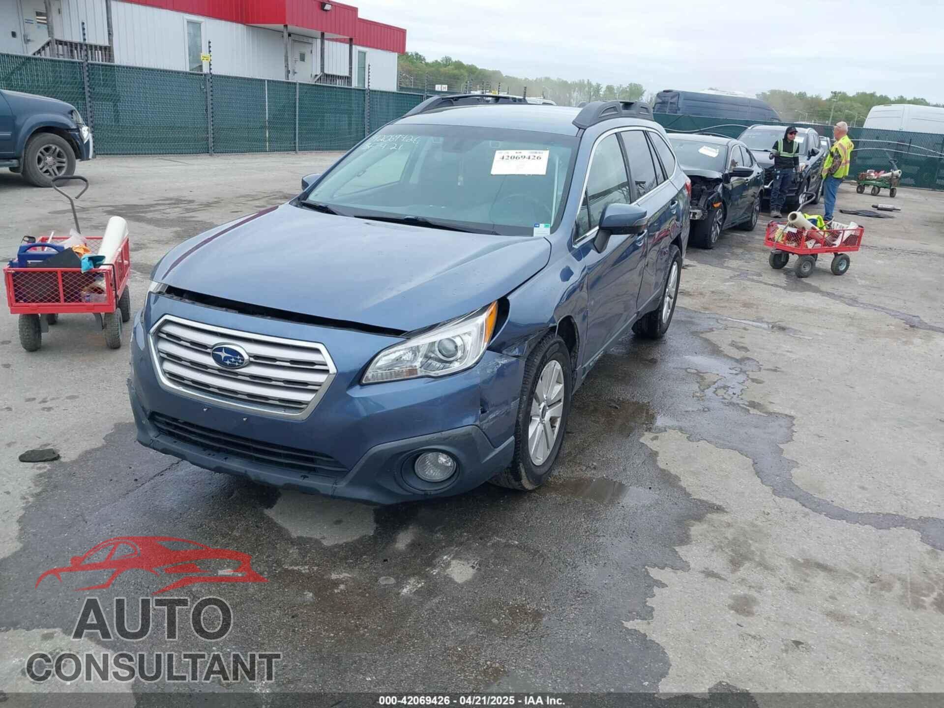 SUBARU OUTBACK 2017 - 4S4BSAFC6H3340740