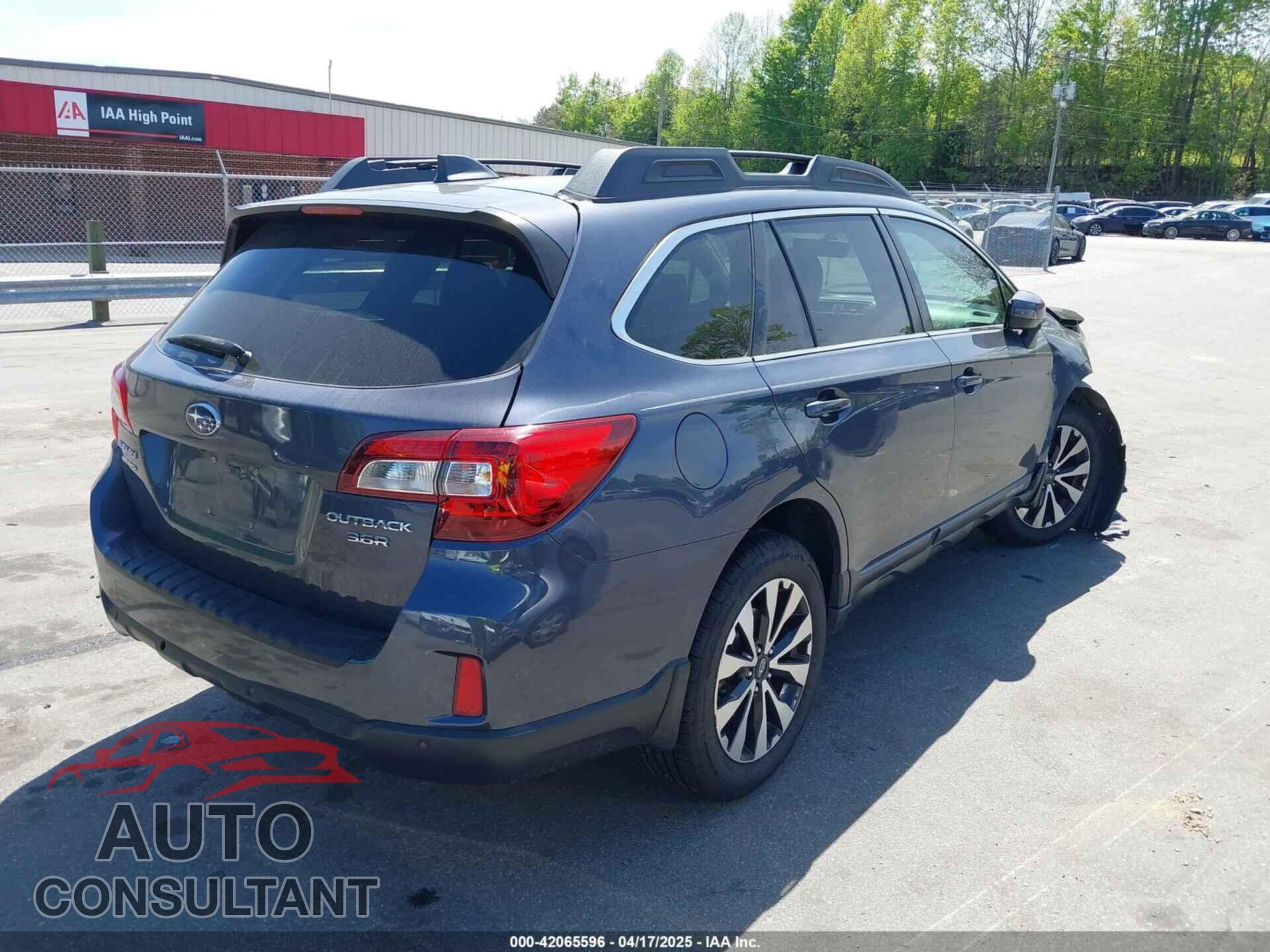SUBARU OUTBACK 2017 - 4S4BSENC9H3336237