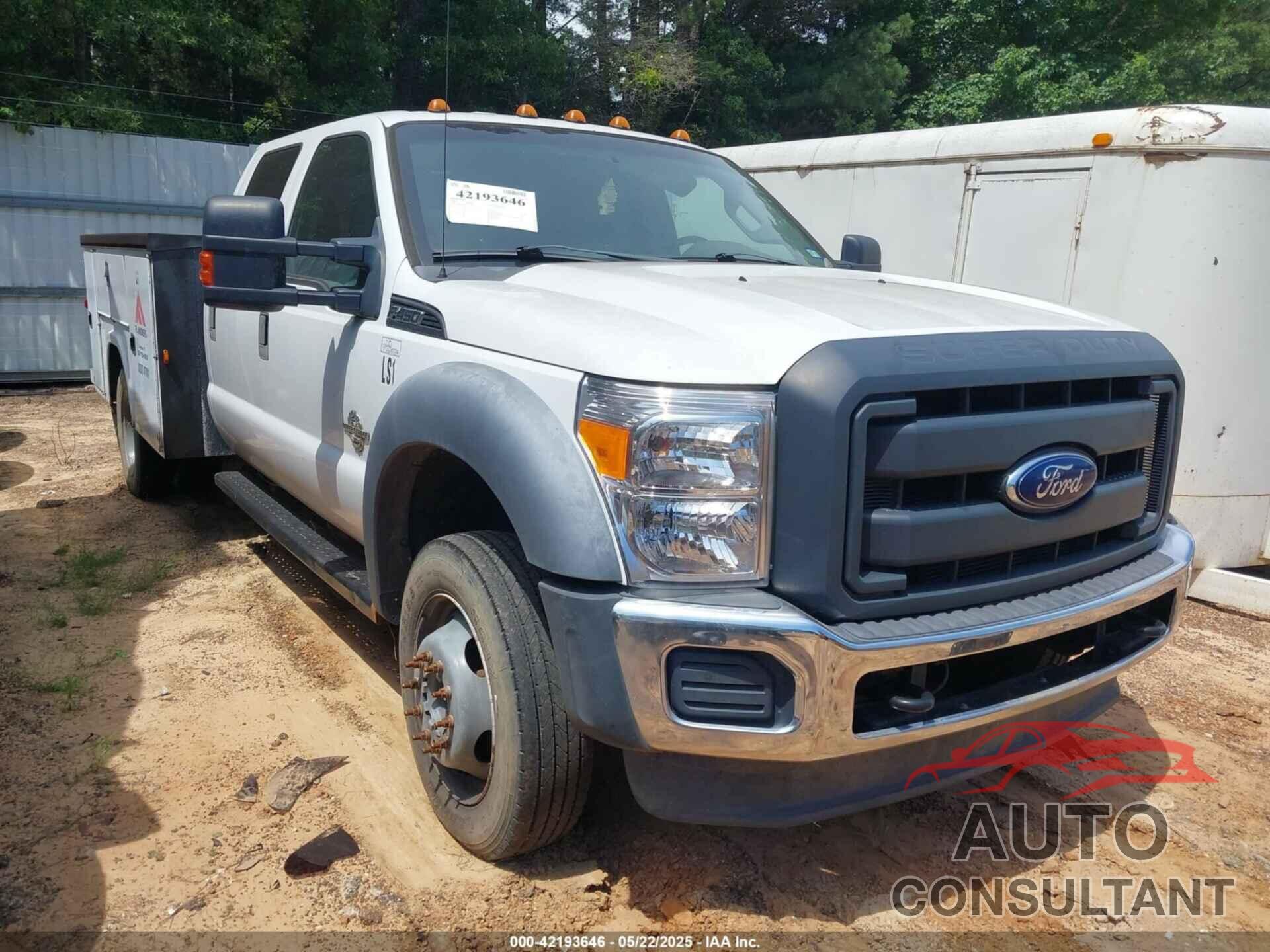 FORD F-450 CHASSIS 2013 - 1FD0W4HT4DEA12127