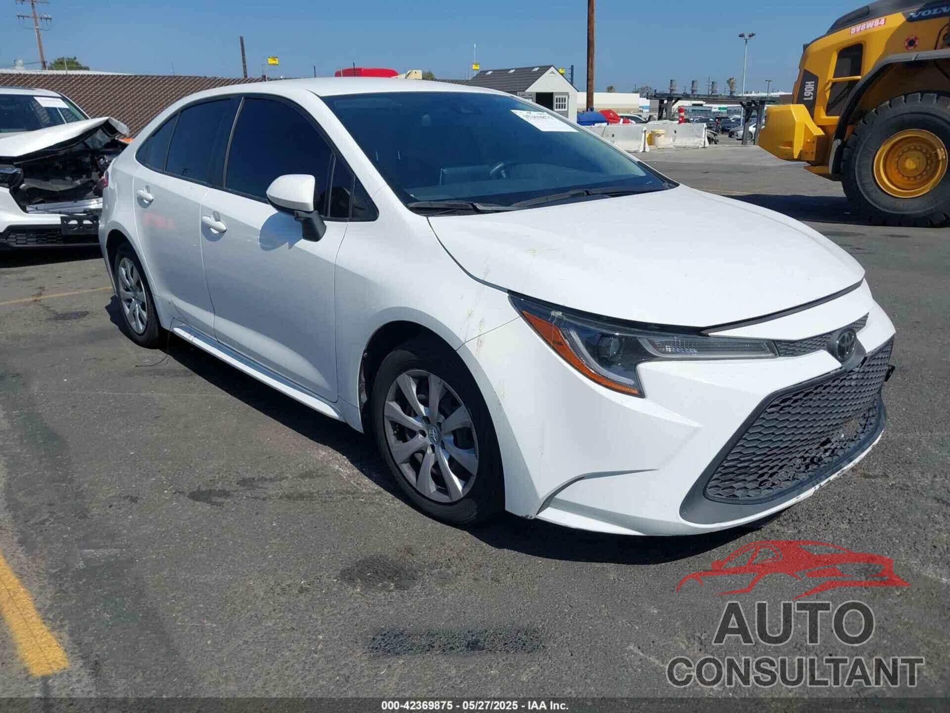 TOYOTA COROLLA 2021 - JTDEPMAE0MJ158468