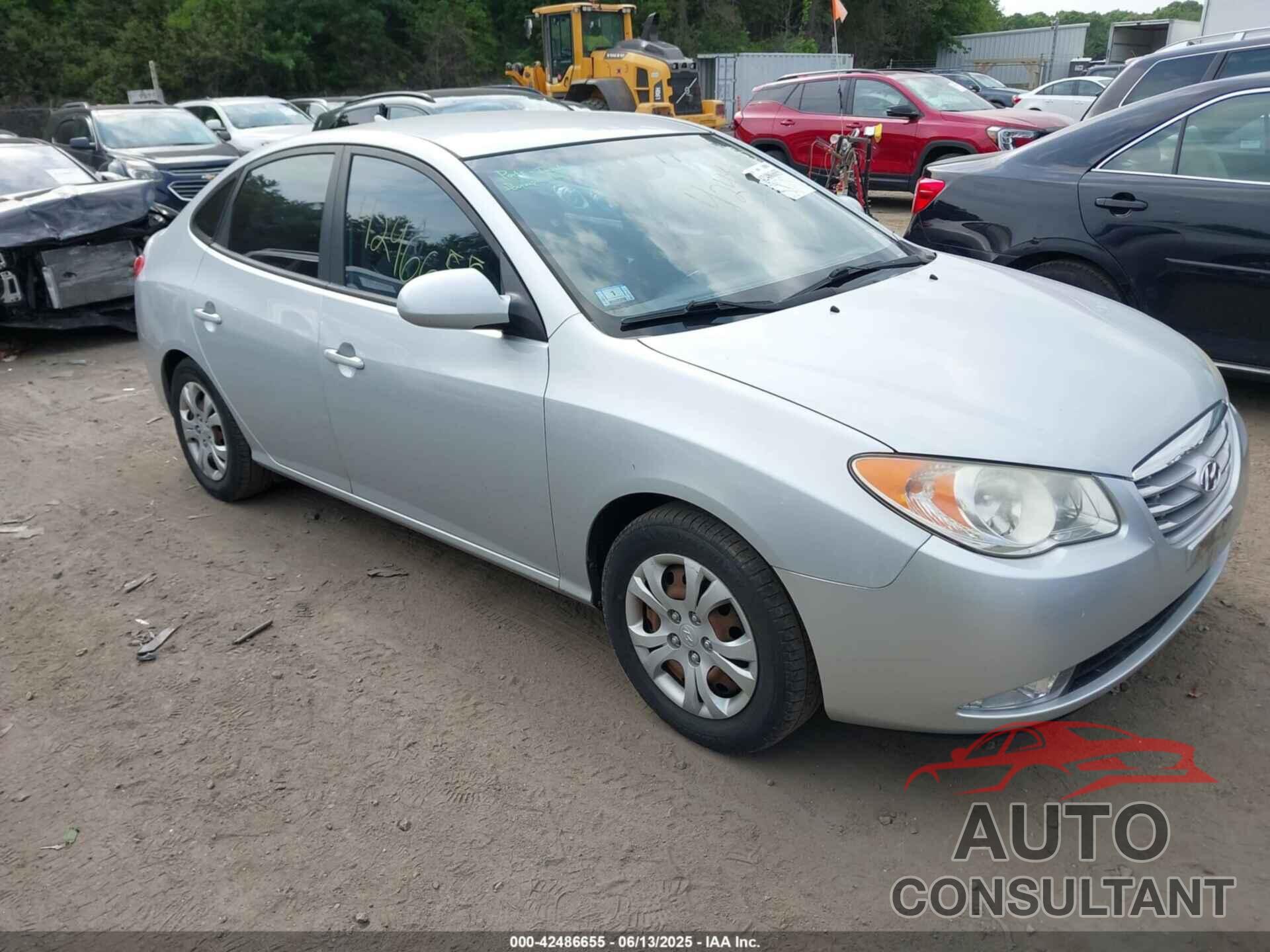 HYUNDAI ELANTRA 2010 - KMHDU4AD5AU124379