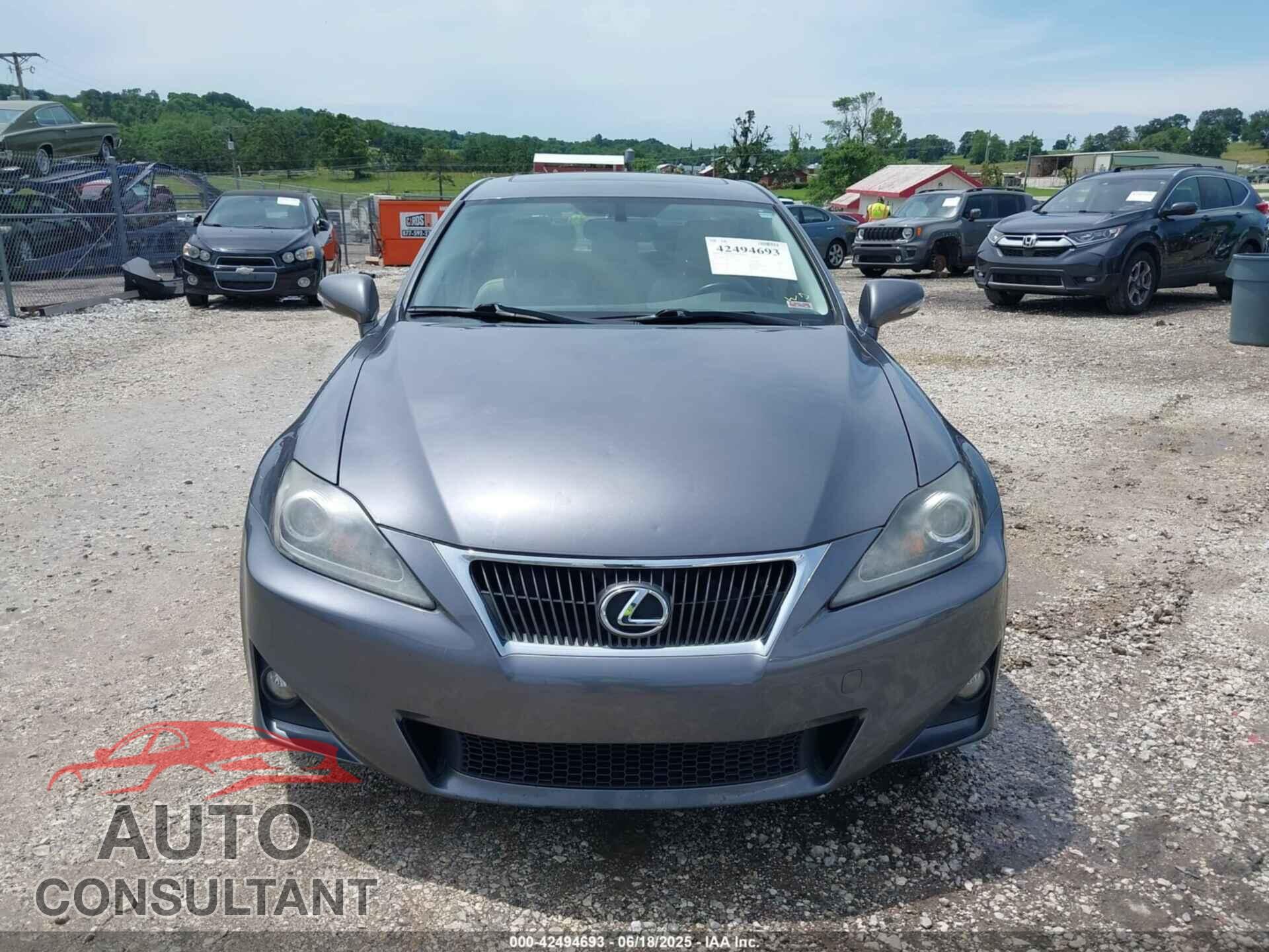 LEXUS IS 250 2012 - JTHBF5C29C5169344