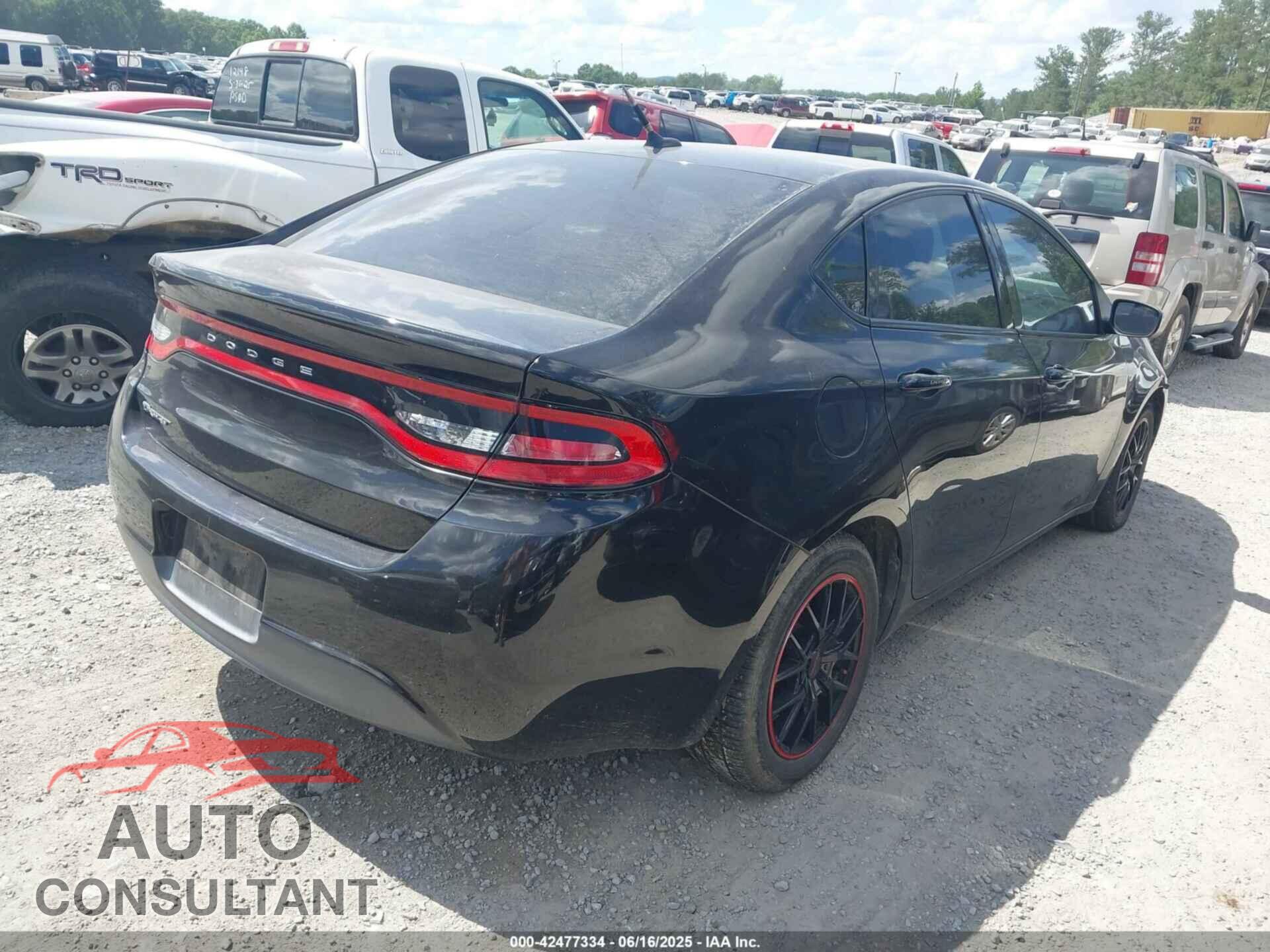 DODGE DART 2015 - 1C3CDFAA8FD363602