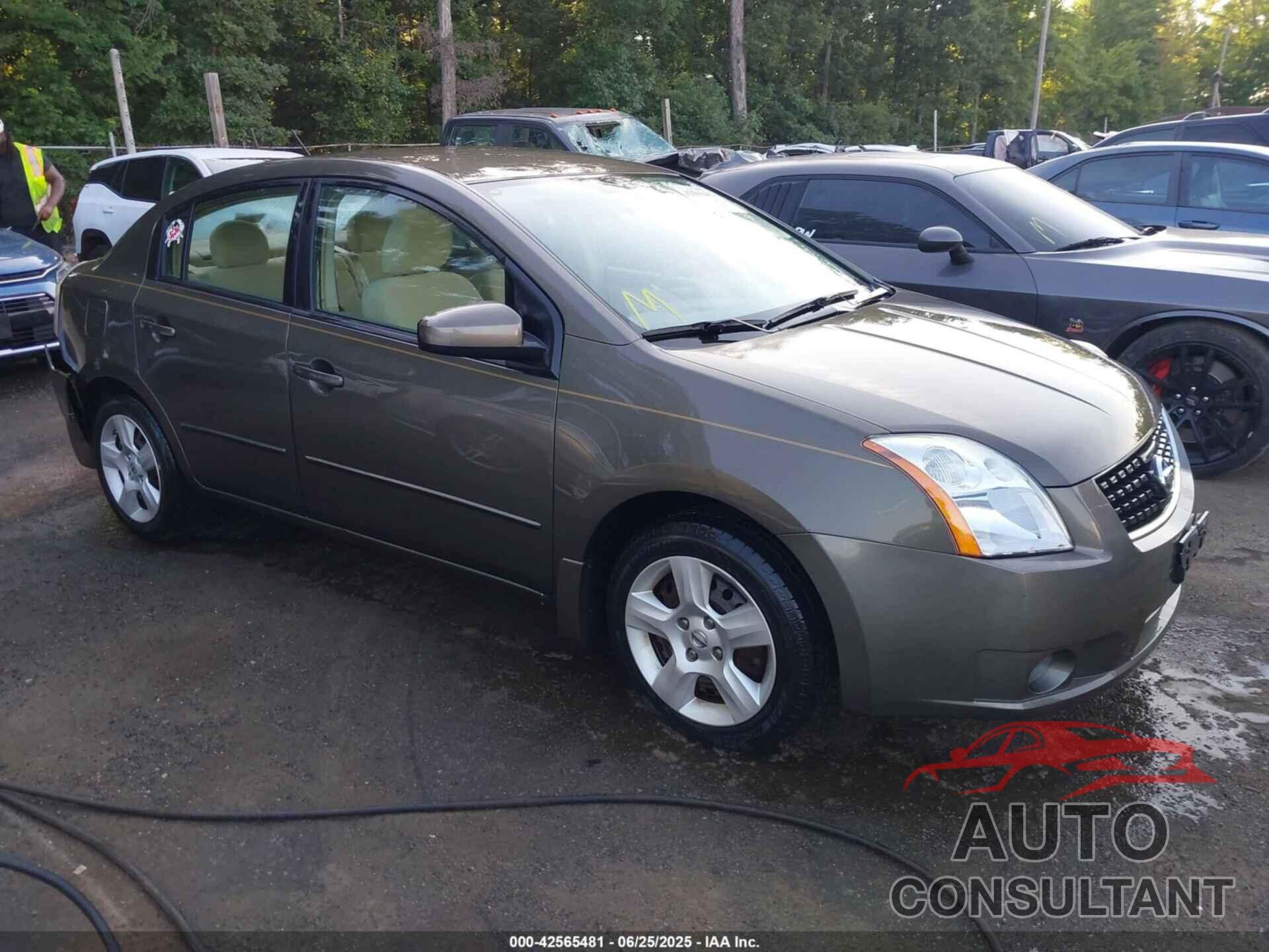 NISSAN SENTRA 2009 - 3N1AB61E69L646898