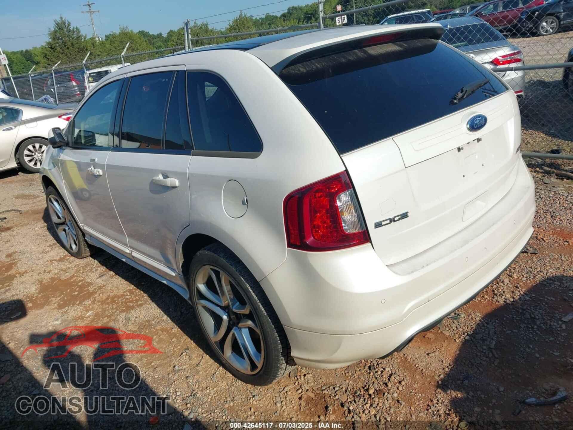FORD EDGE 2012 - 2FMDK3AK1CBA77231