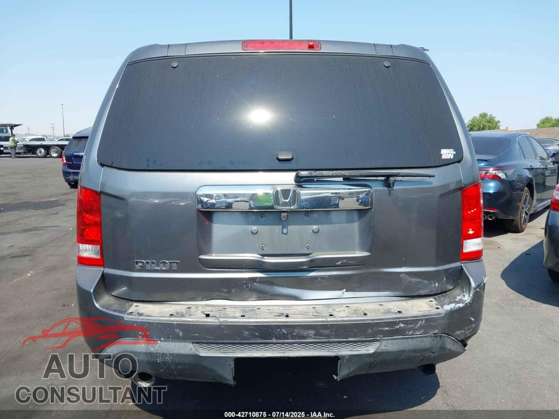 HONDA PILOT 2013 - 5FNYF3H4XDB030298