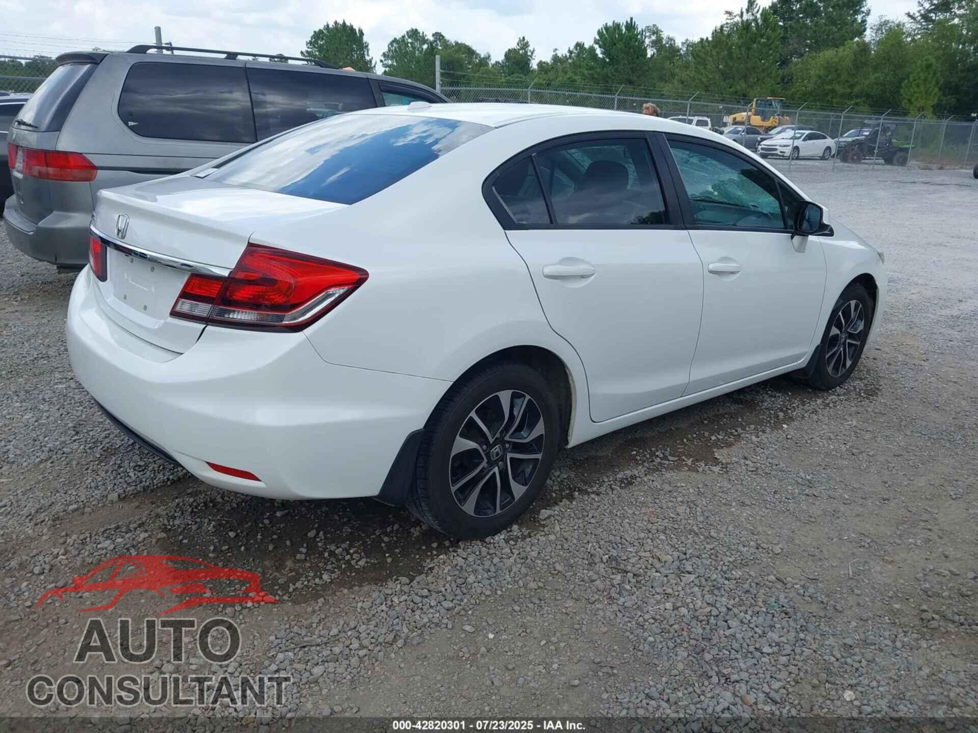 HONDA CIVIC 2013 - 19XFB2F96DE000166