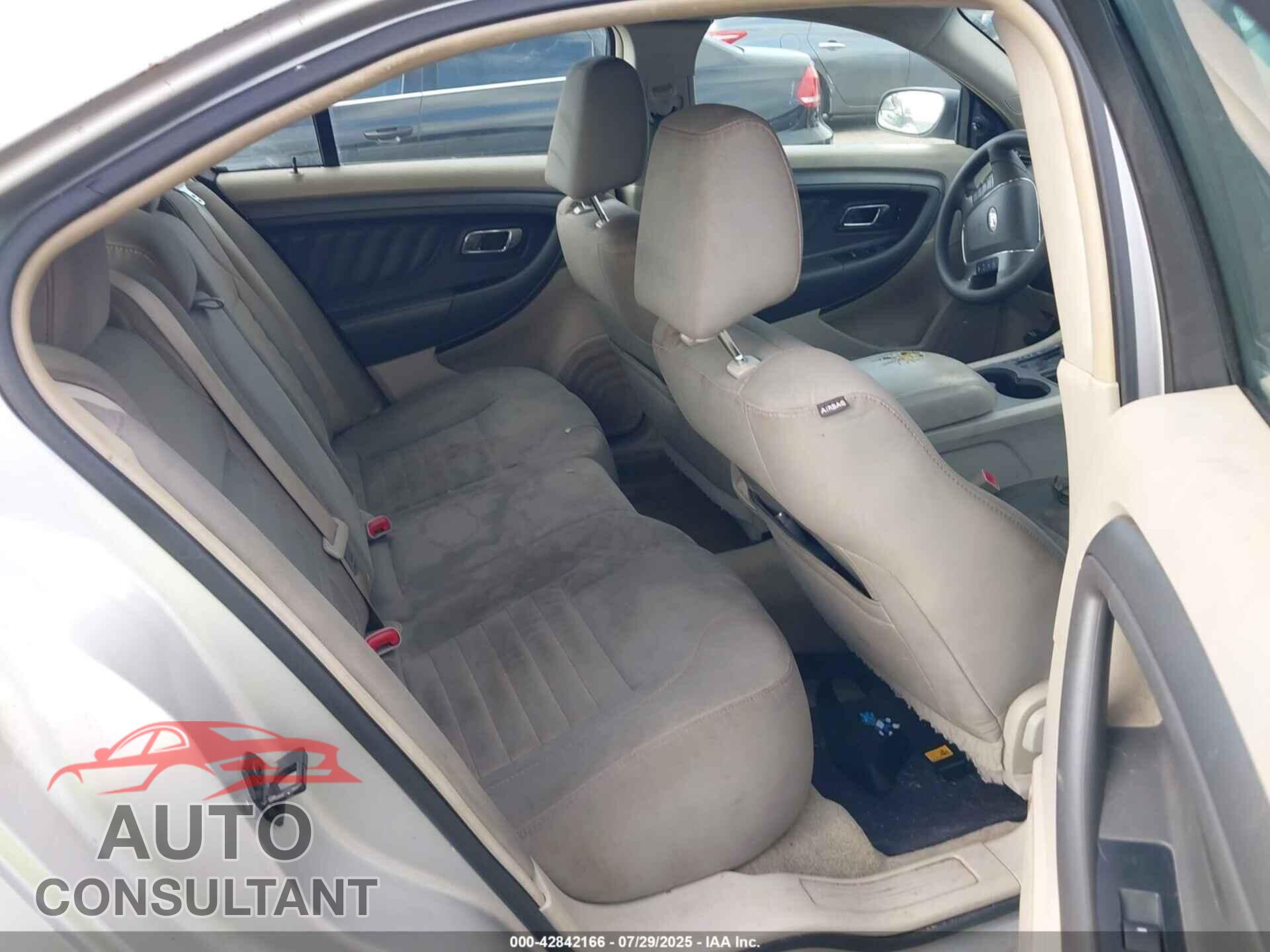 FORD TAURUS 2012 - 1FAHP2DWXCG140101