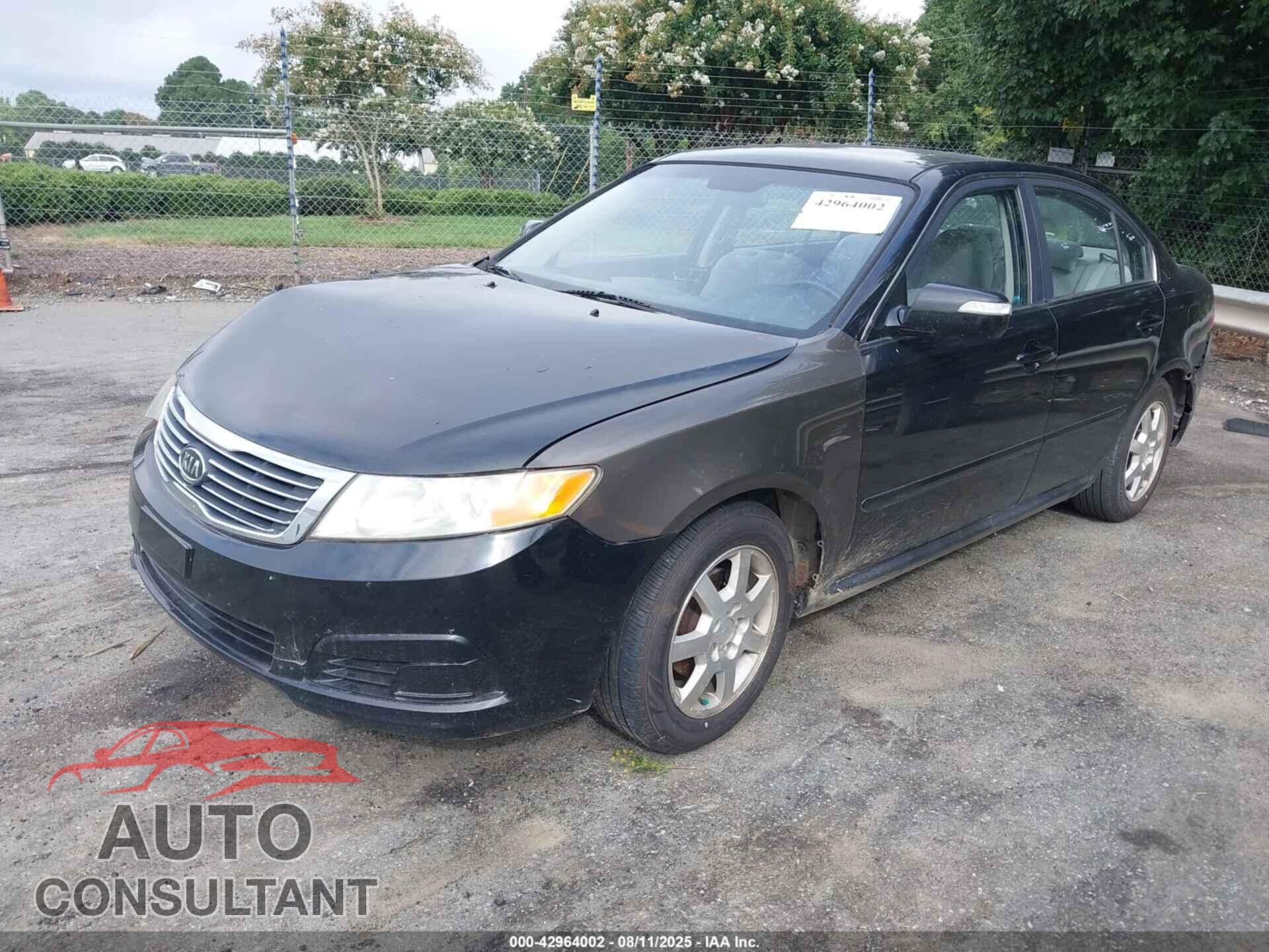 KIA OPTIMA 2009 - KNAGE228195355447