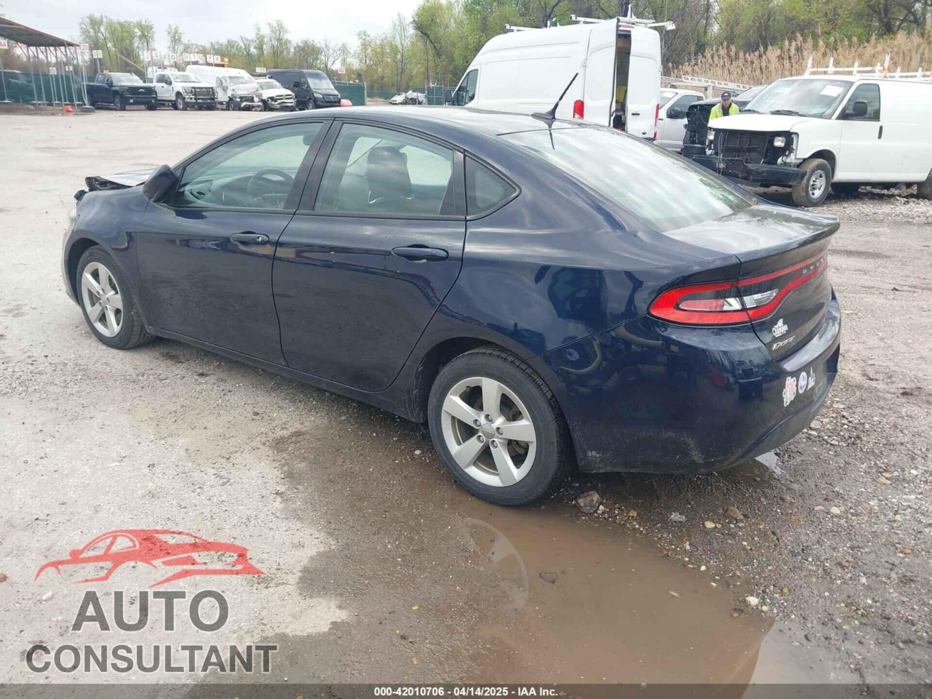 DODGE DART 2015 - 1C3CDFBB4FD319698