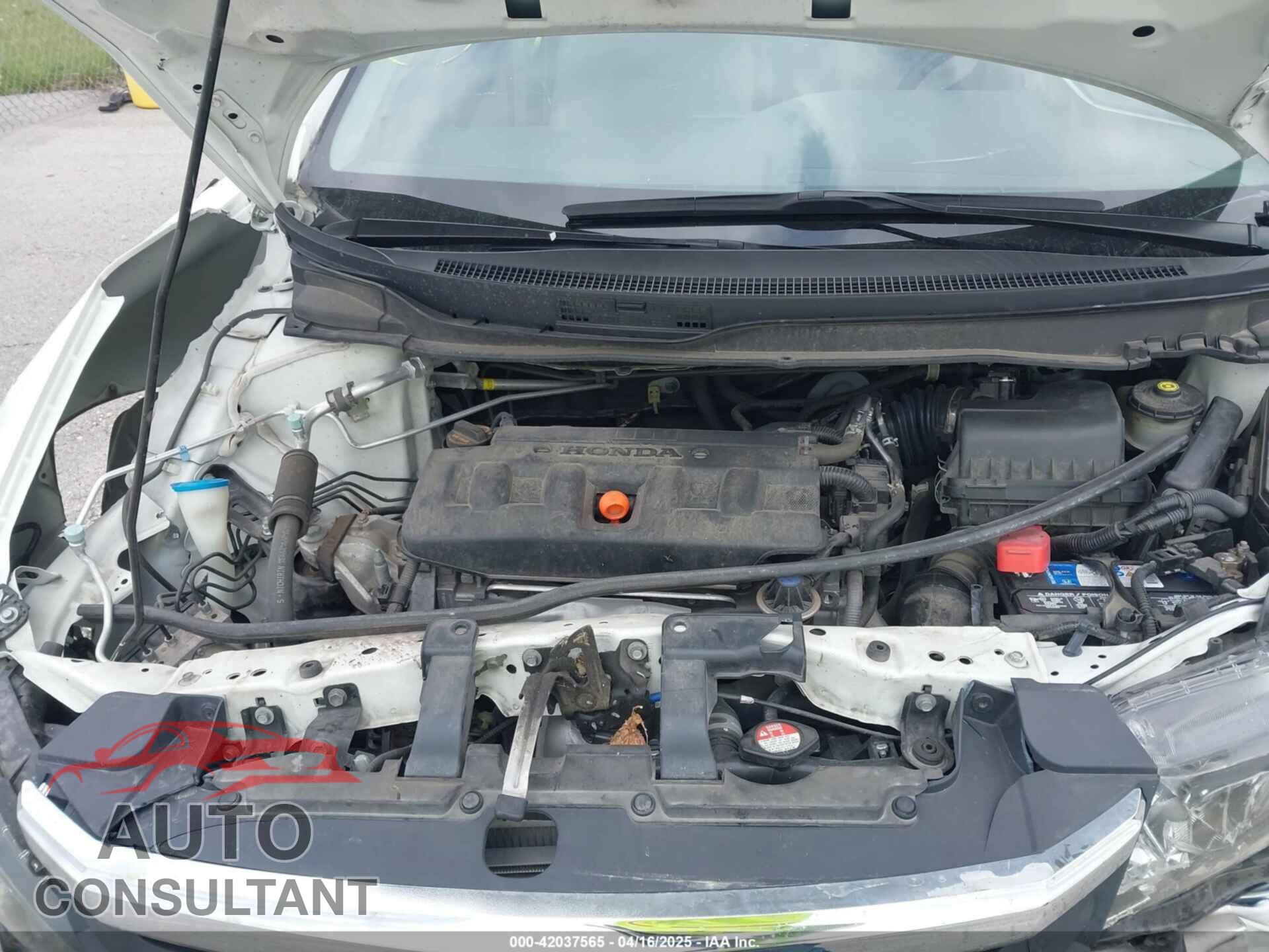 HONDA CIVIC 2012 - 19XFB2F52CE080982