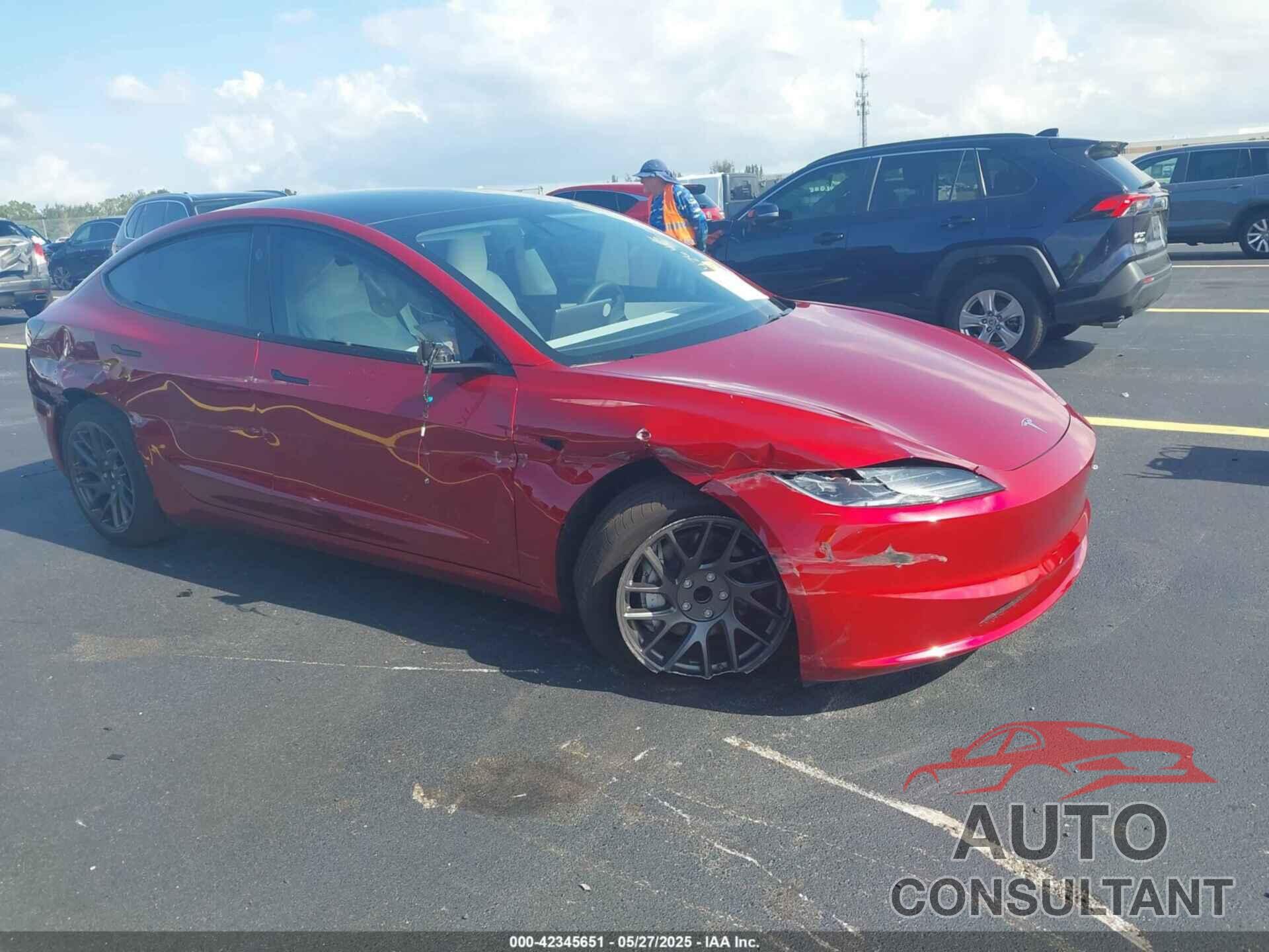TESLA MODEL 3 2025 - 5YJ3E1EA6SF967254