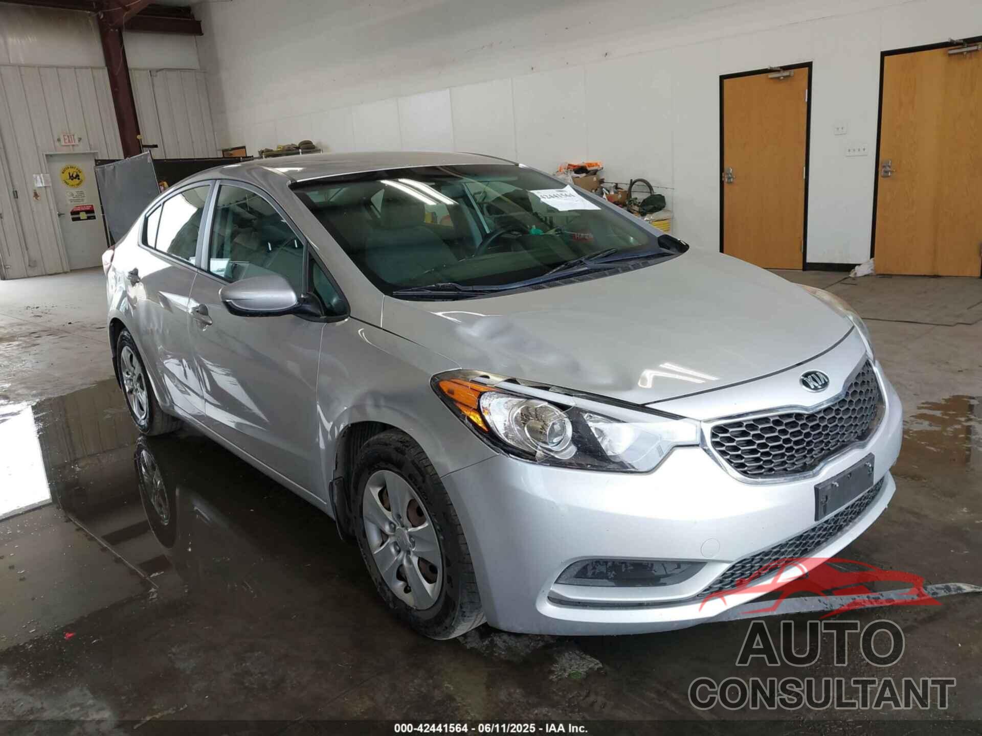 KIA FORTE 2016 - KNAFK4A6XG5543154