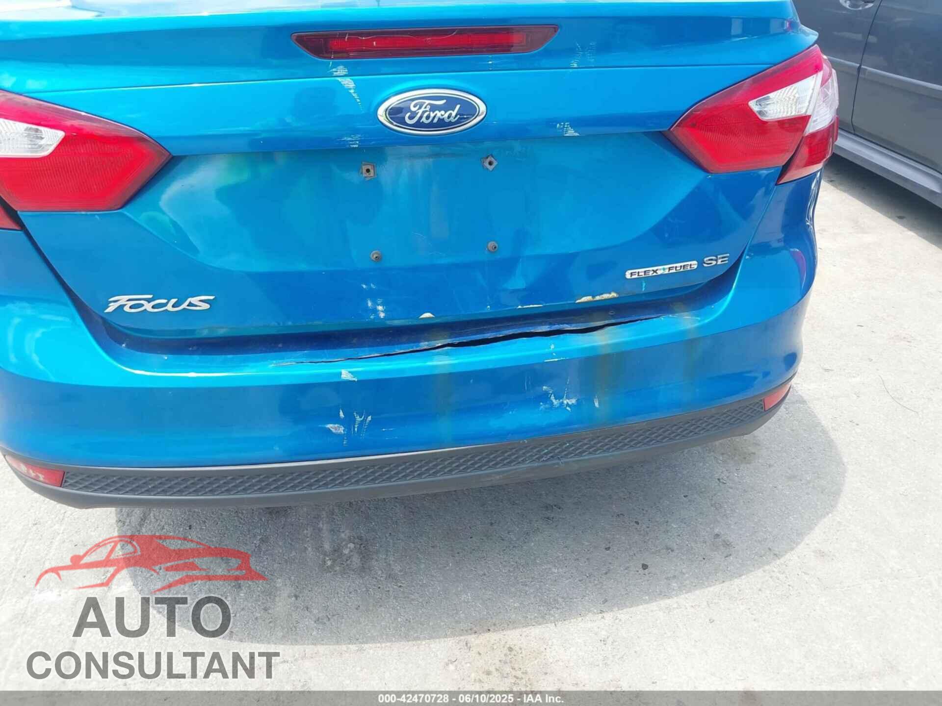 FORD FOCUS 2014 - 1FADP3F22EL137122