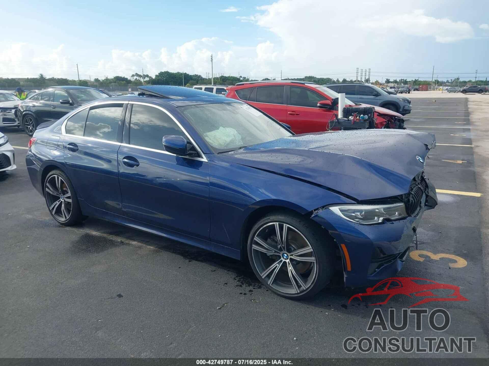 BMW 330I 2020 - 3MW5R1J09L8B34450