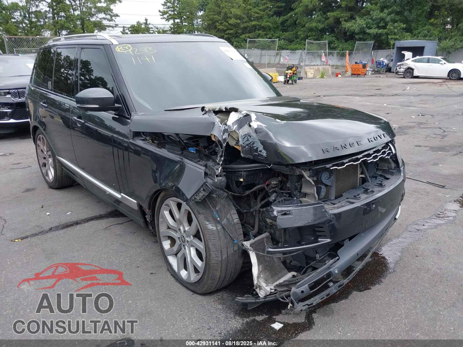 LAND ROVER RANGE ROVER 2015 - SALGS2TF2FA213127