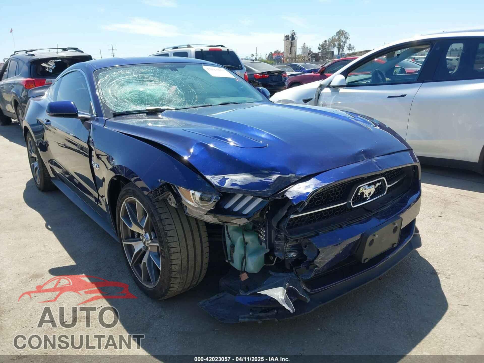 FORD MUSTANG 2015 - 1FA6P8RF8F5500825