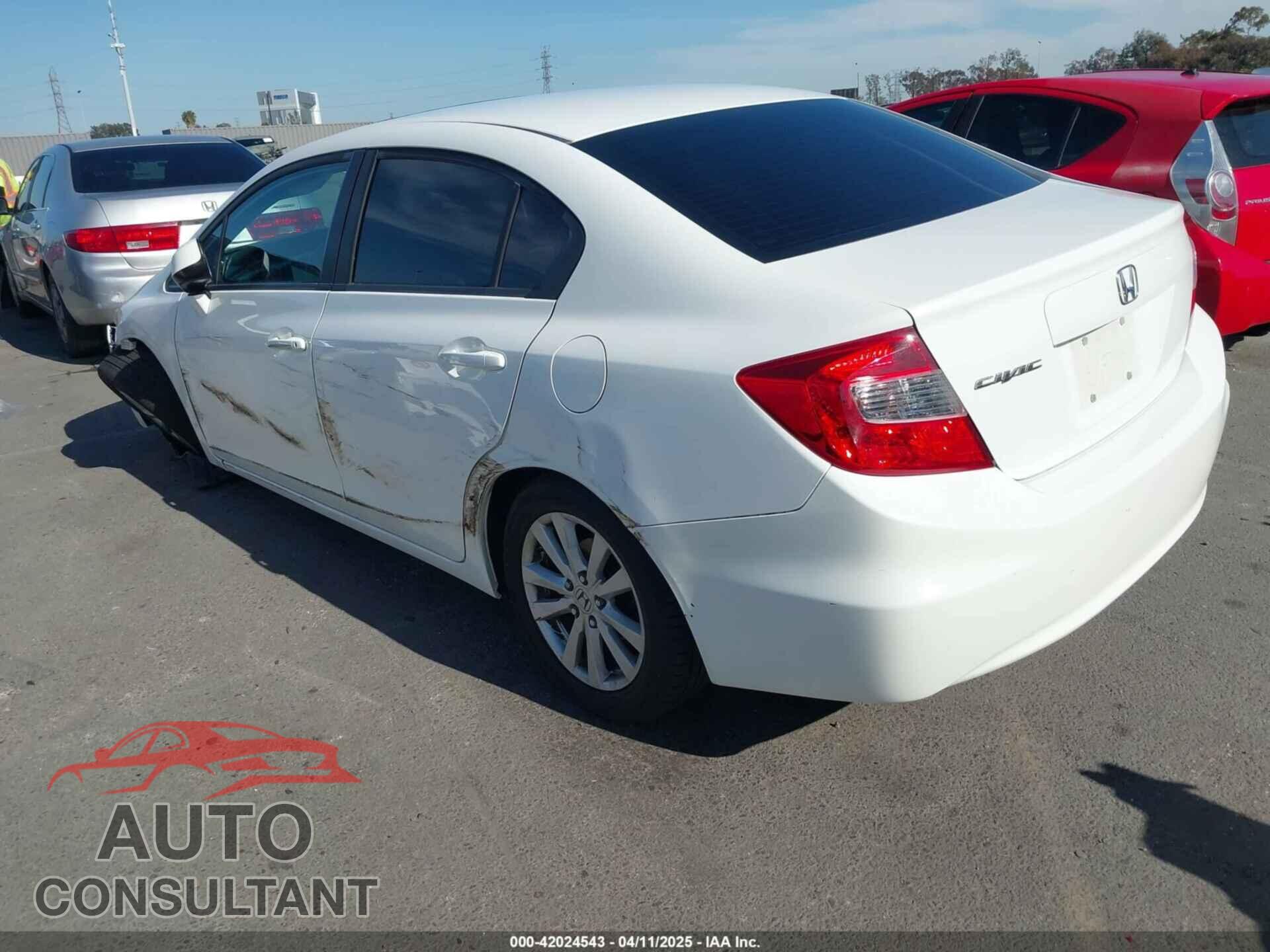 HONDA CIVIC 2012 - 19XFB2F92CE381075