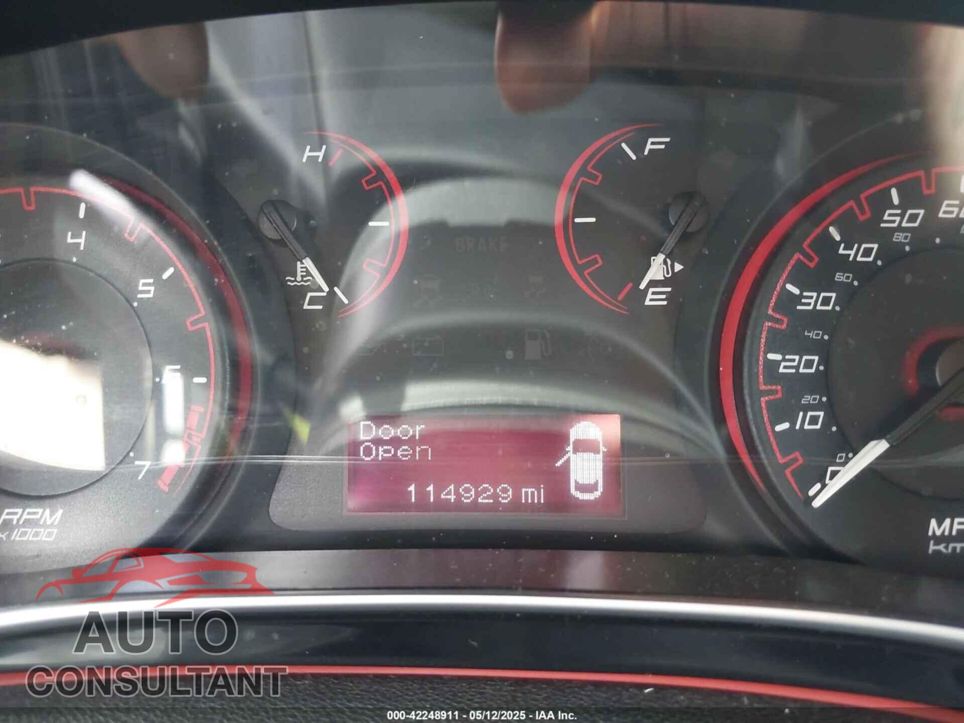 DODGE DART 2015 - 1C3CDFBBXFD141358