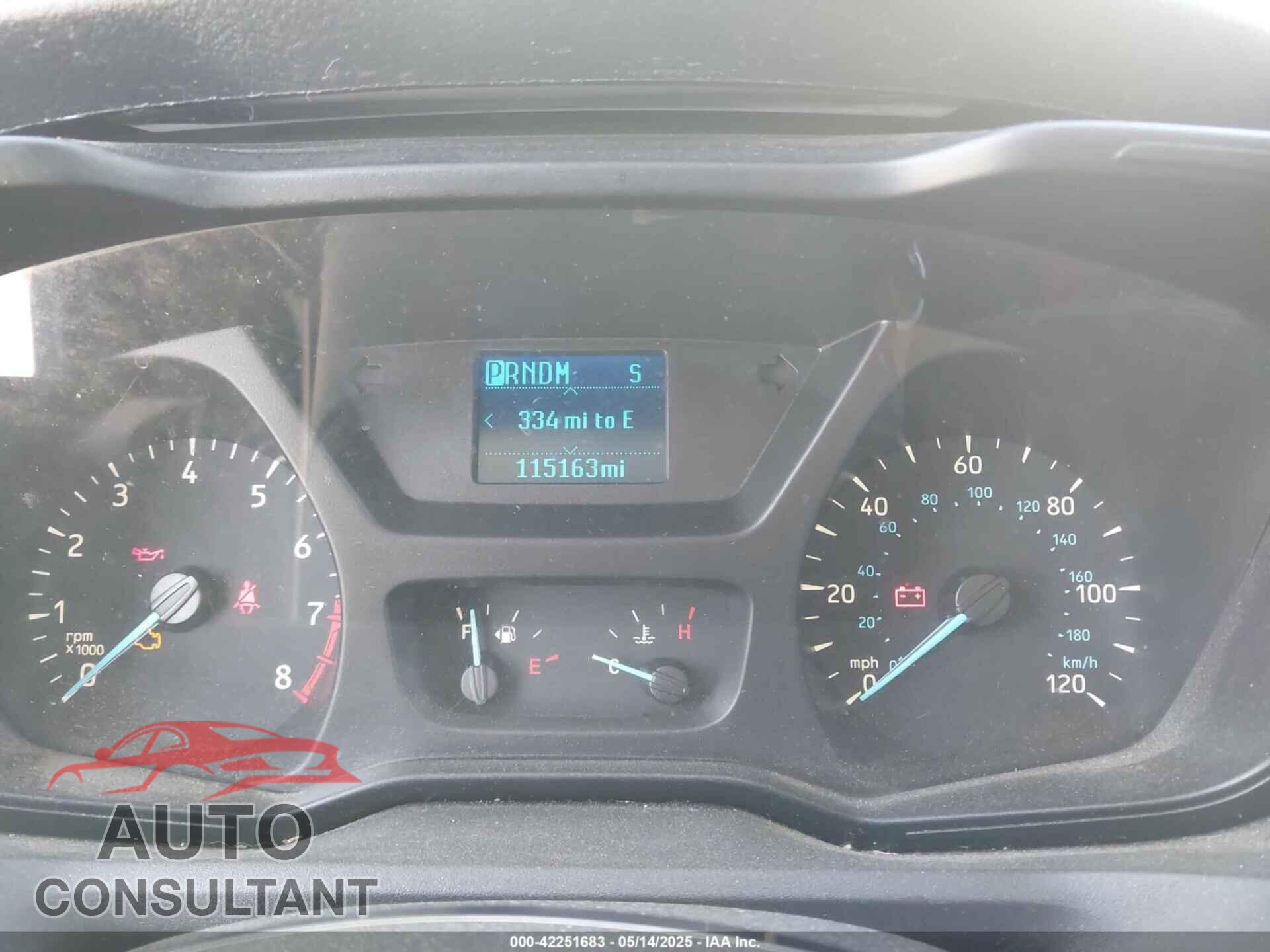 FORD TRANSIT-350 CAB 2019 - 1FDBF8ZM7KKA38548