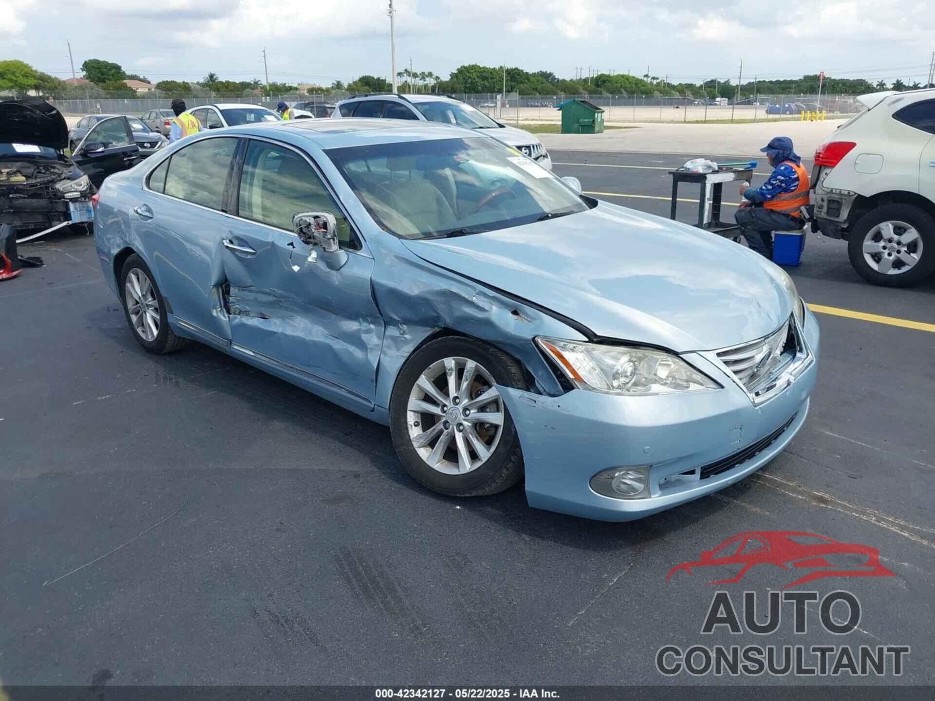LEXUS ES 350 2011 - JTHBK1EG1B2437879