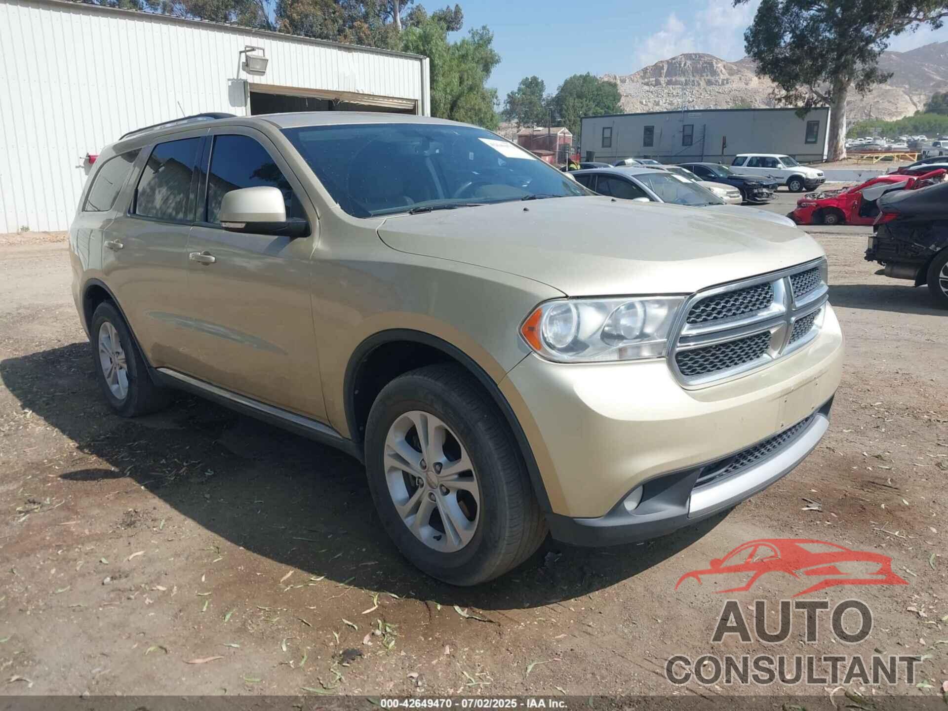 DODGE DURANGO 2011 - 1D4RD4GG8BC634117