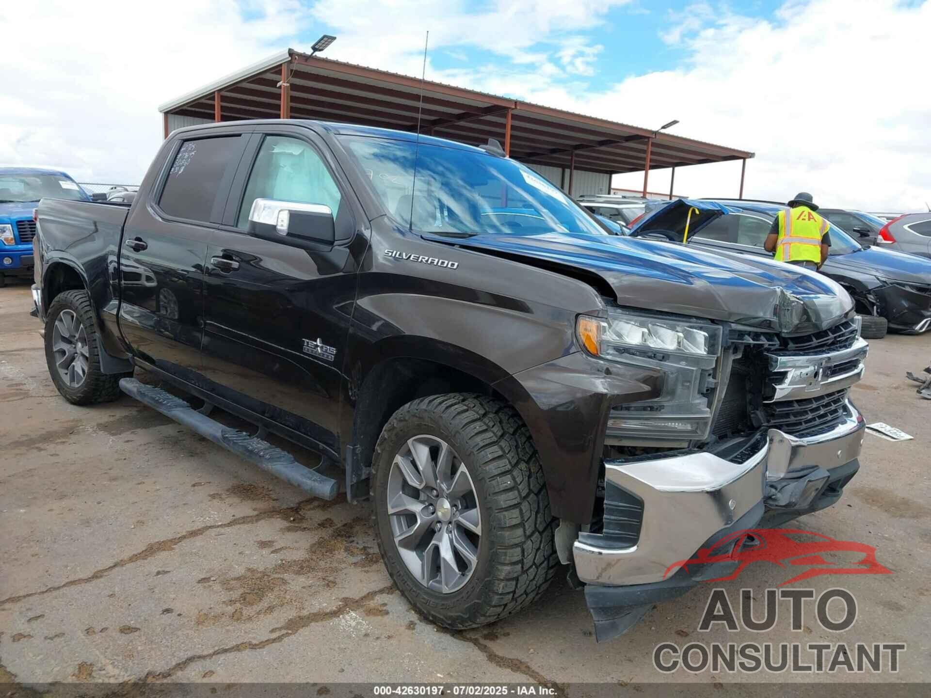 CHEVROLET SILVERADO 1500 2019 - 1GCPWCEDXKZ191919