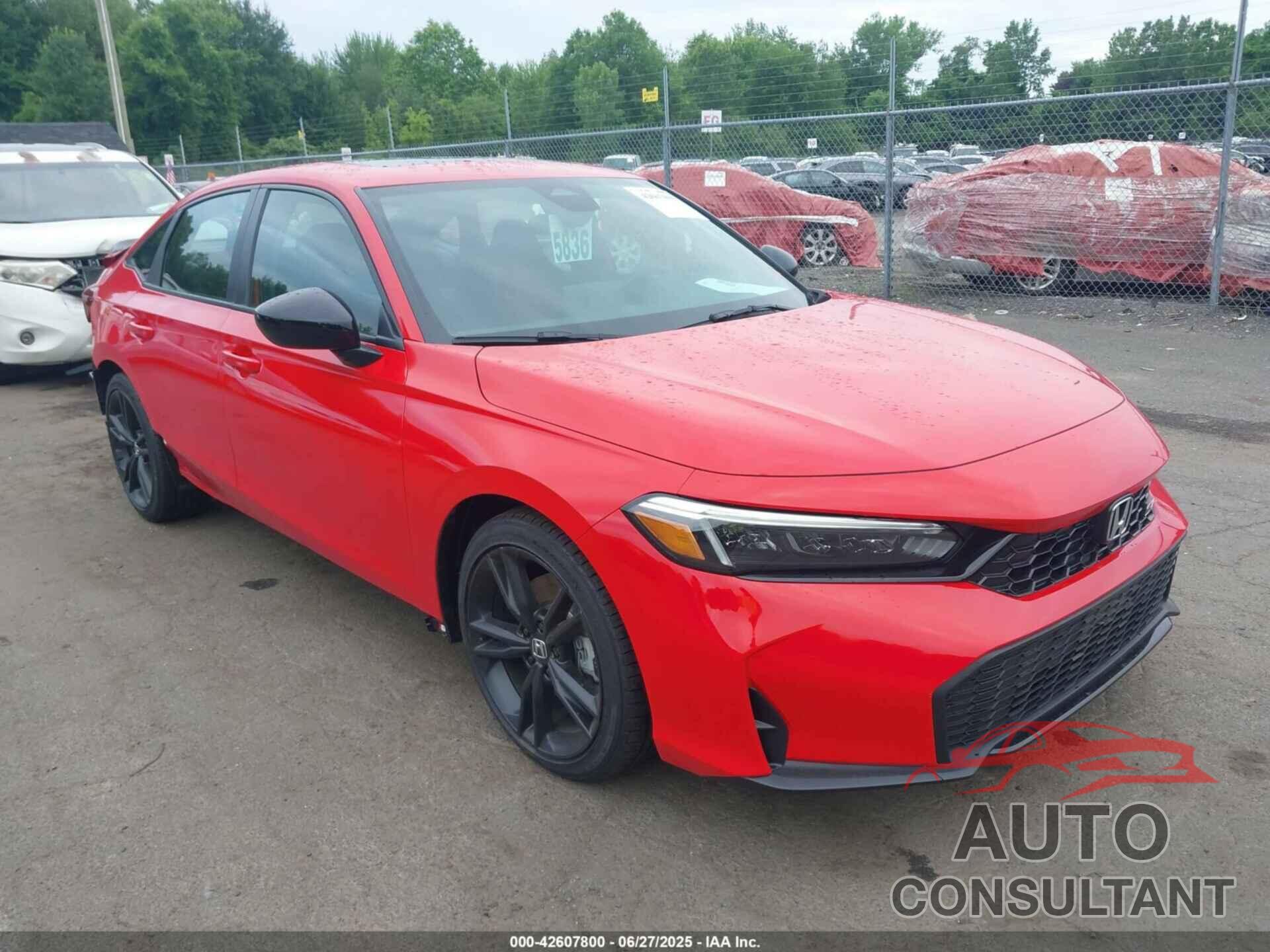 HONDA CIVIC SI 2025 - 2HGFE1E50SH474942