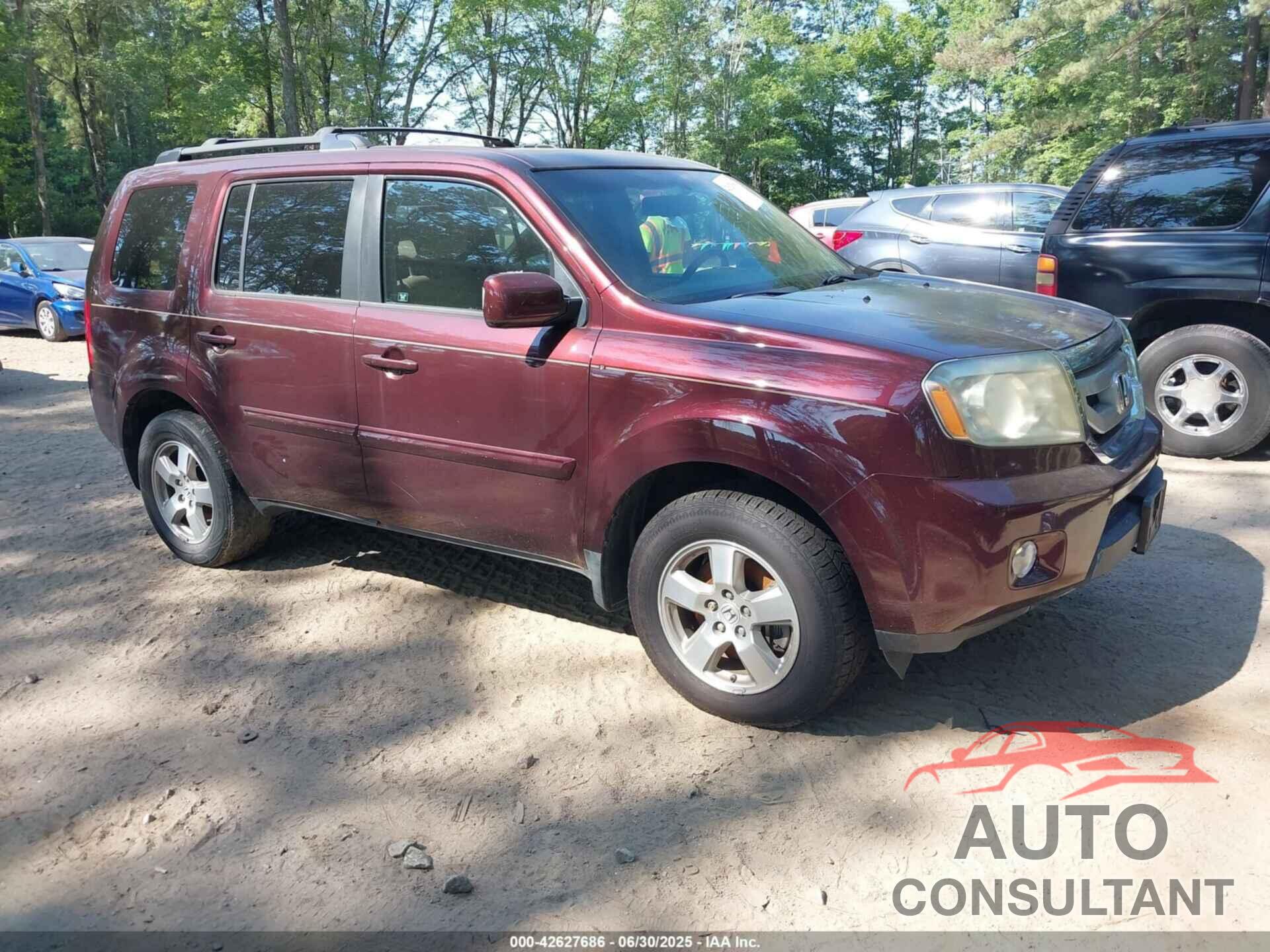 HONDA PILOT 2011 - 5FNYF4H58BB066082