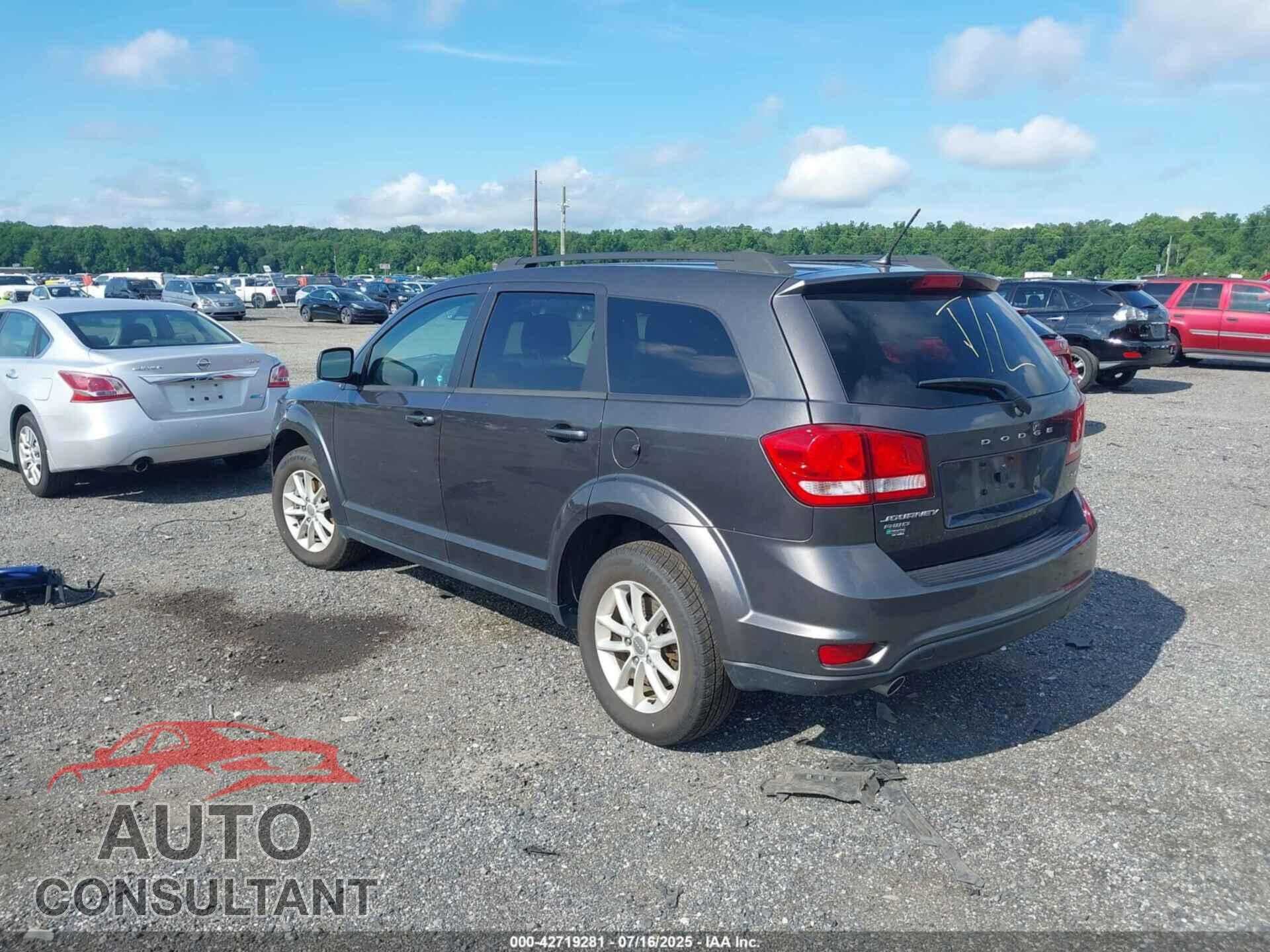 DODGE JOURNEY 2017 - 3C4PDDBG3HT540624