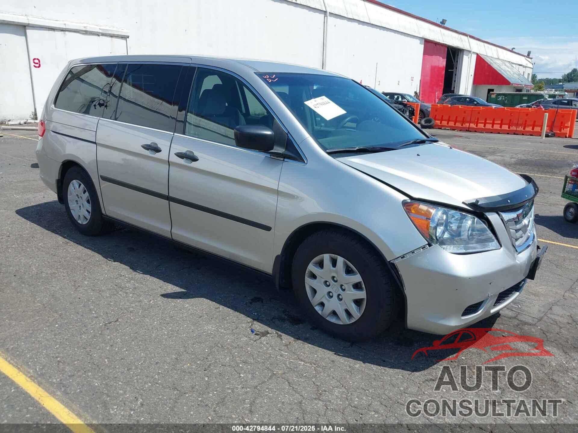 HONDA ODYSSEY 2009 - 5FNRL382X9B051414
