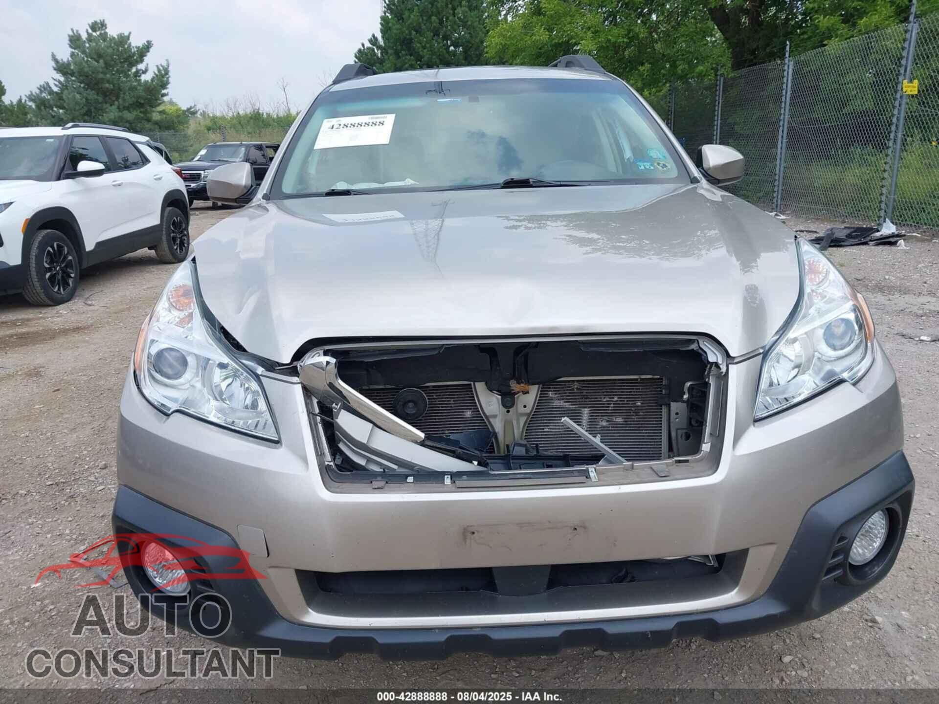 SUBARU OUTBACK 2014 - 4S4BRCDC3E3222876
