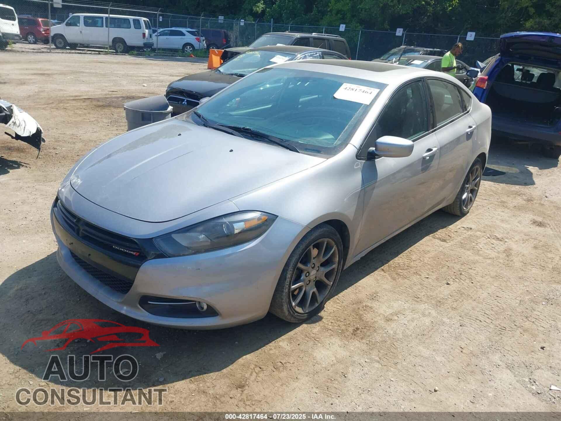 DODGE DART 2014 - 1C3CDFBB7ED861893
