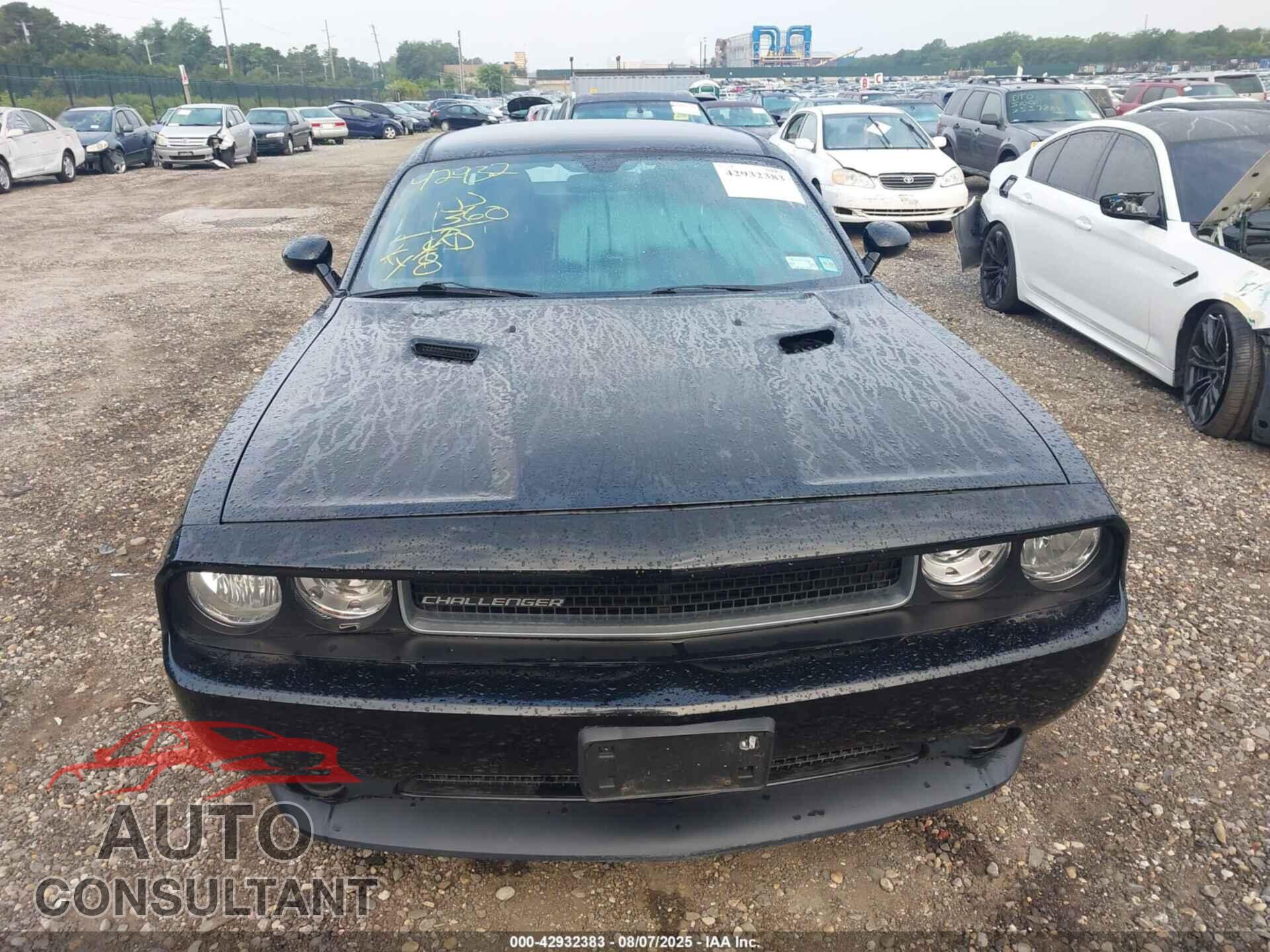 DODGE CHALLENGER 2013 - 2C3CDYAG5DH536198