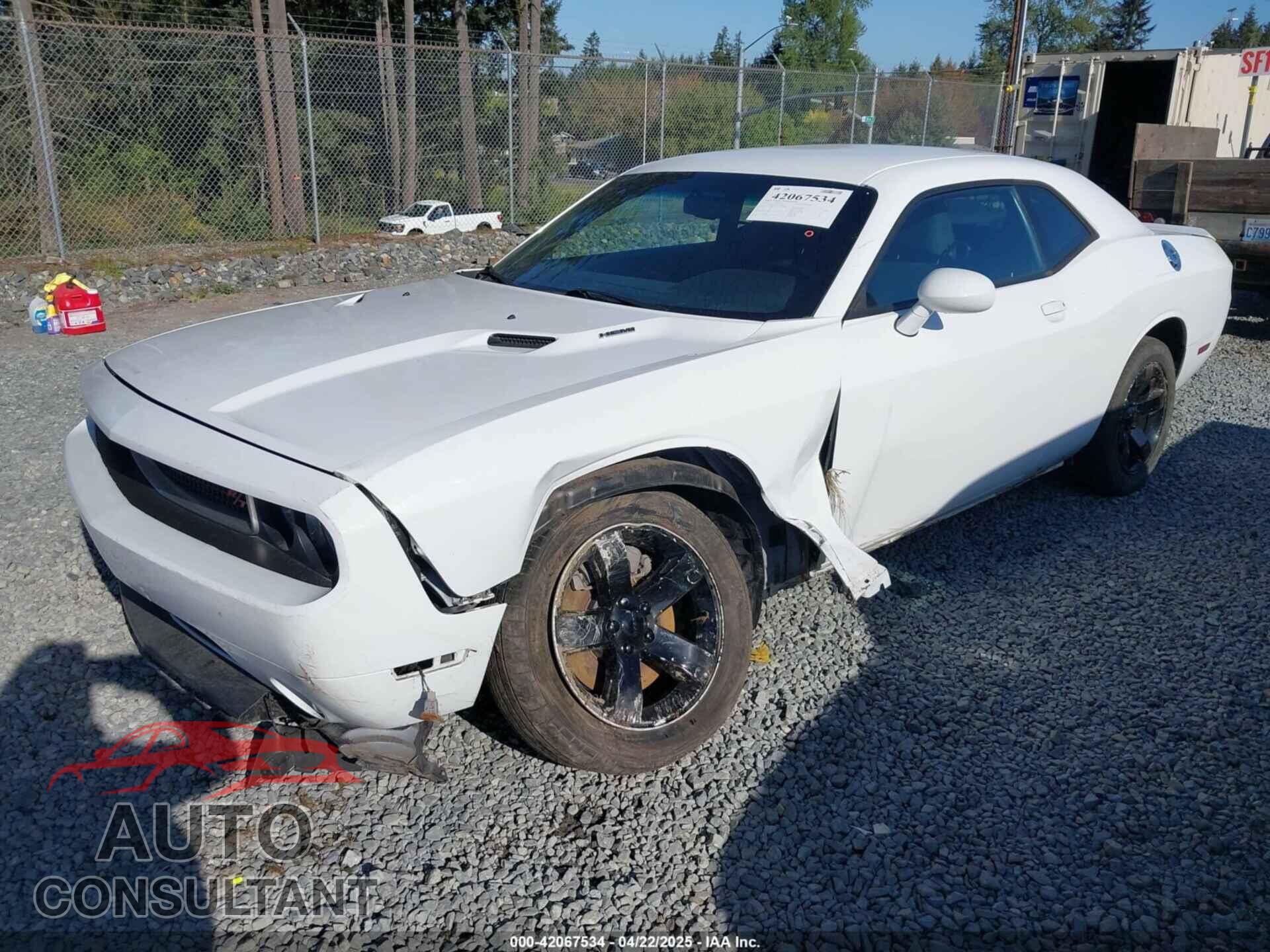 DODGE CHALLENGER 2012 - 2C3CDYBT1CH158004