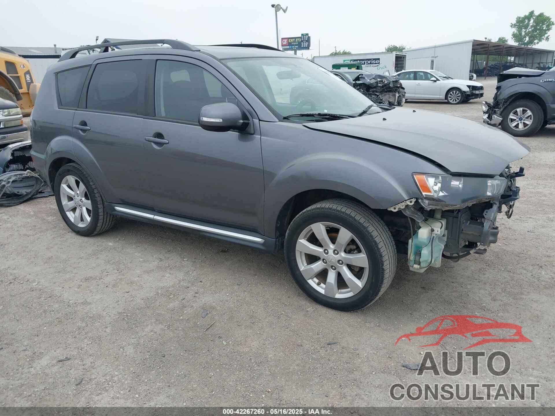 MITSUBISHI OUTLANDER 2011 - JA4AS3AW2BU012224