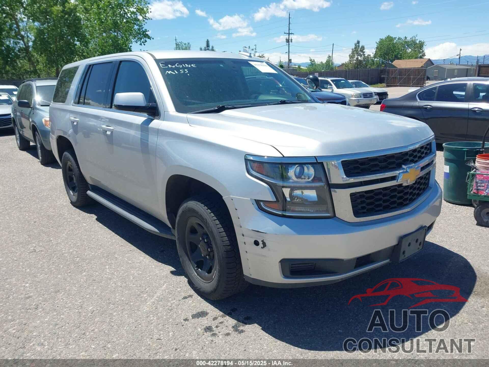 CHEVROLET TAHOE 2017 - 1GNSKDEC7HR262691