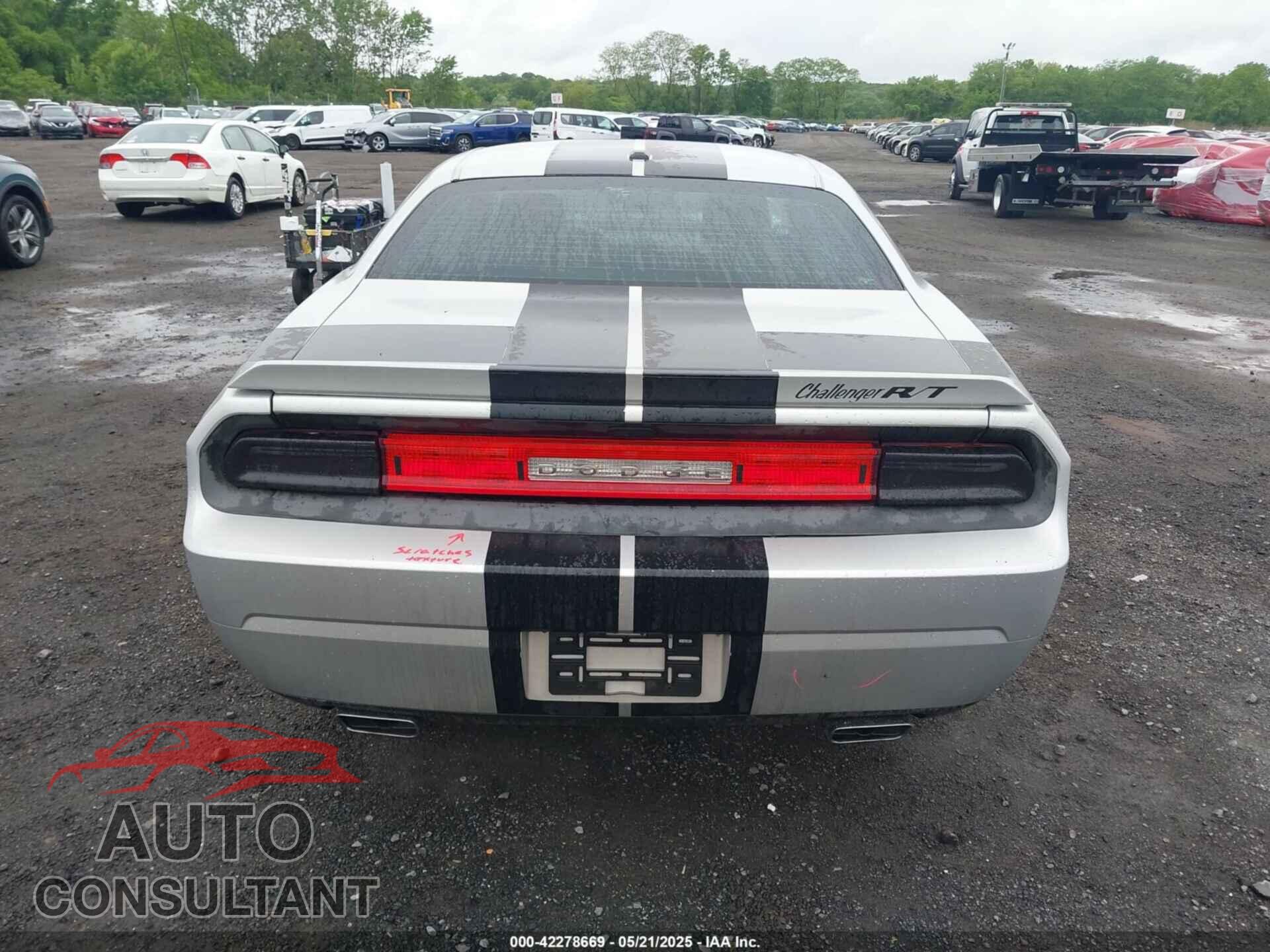 DODGE CHALLENGER 2012 - 2C3CDYBT6CH193962