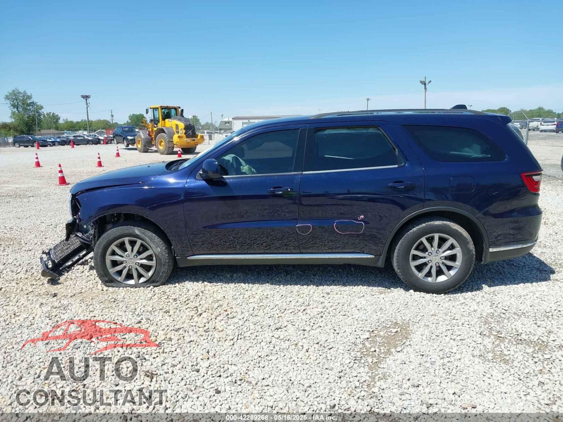 DODGE DURANGO 2017 - 1C4RDJAG9HC623527