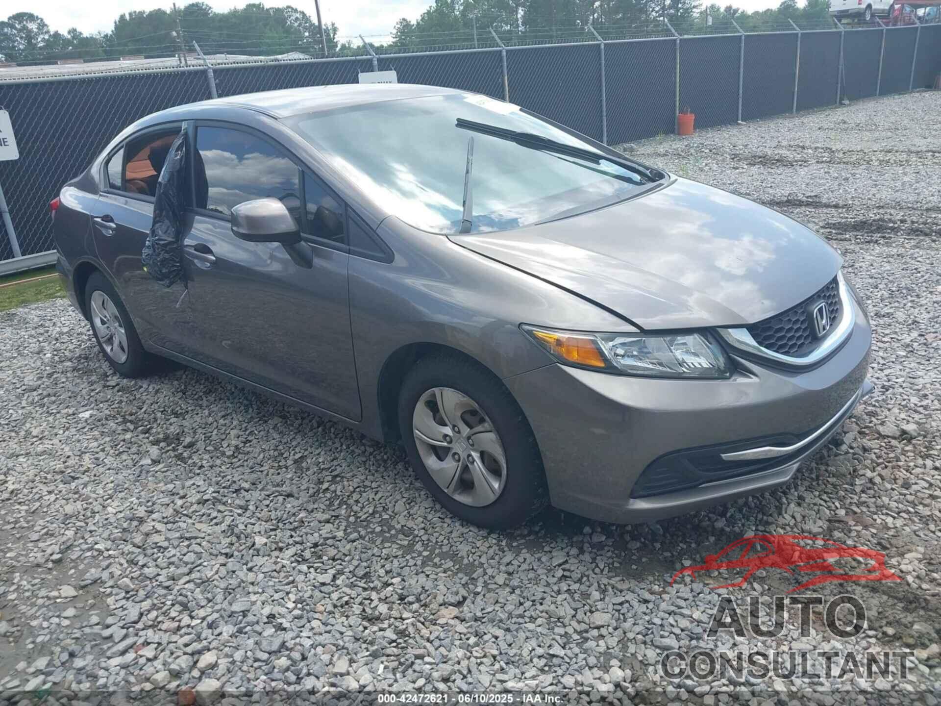 HONDA CIVIC 2013 - 19XFB2F50DE051143