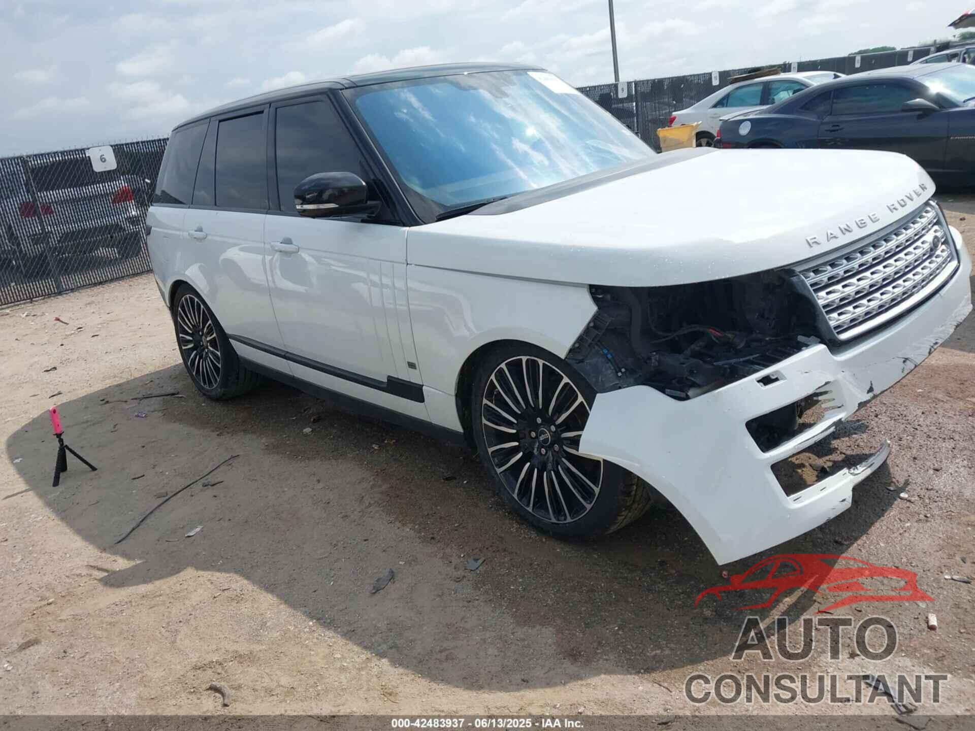 LAND ROVER RANGE ROVER 2016 - SALGR2PF8GA316365