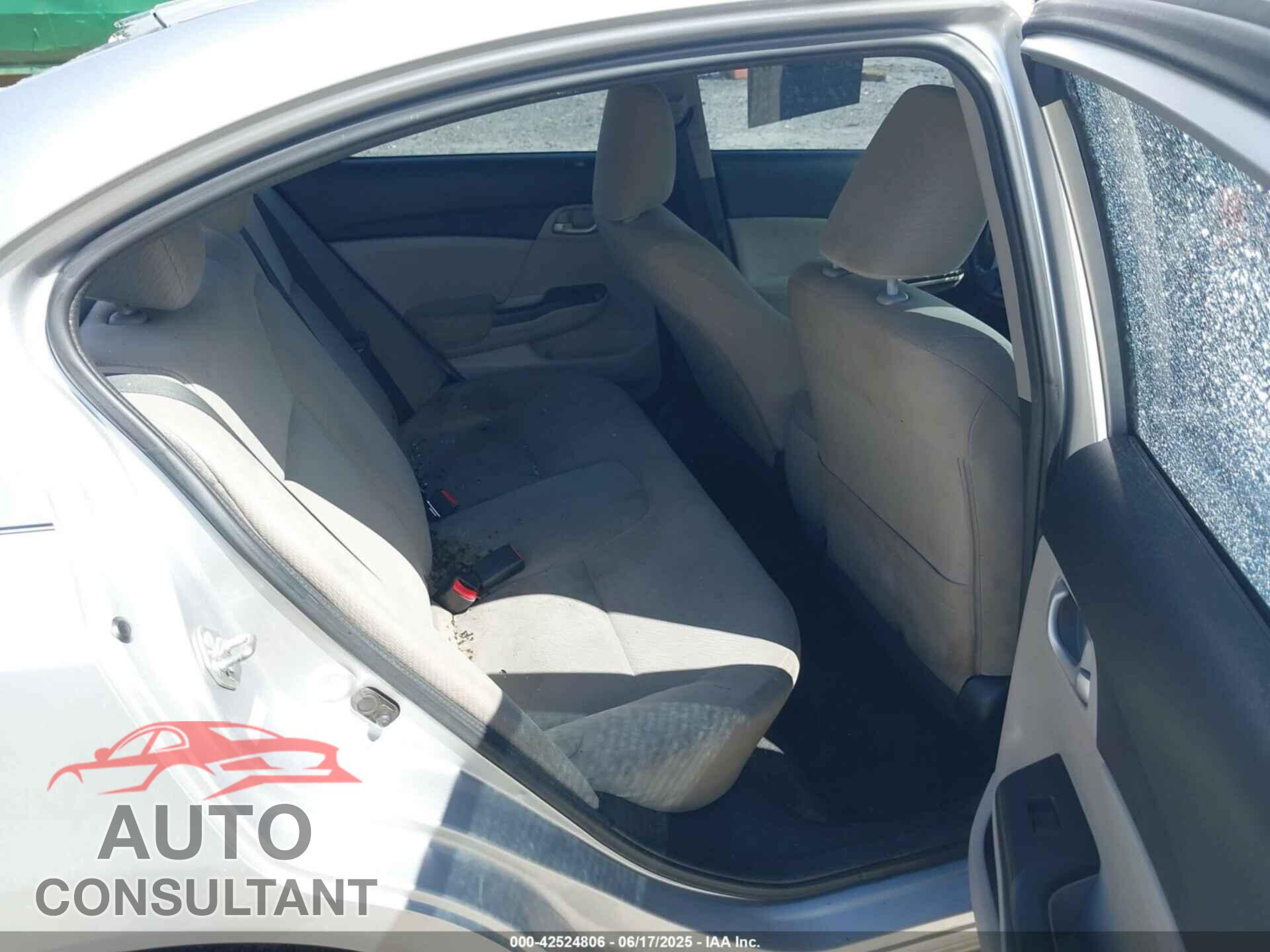 HONDA CIVIC 2013 - 19XFB2F5XDE009871